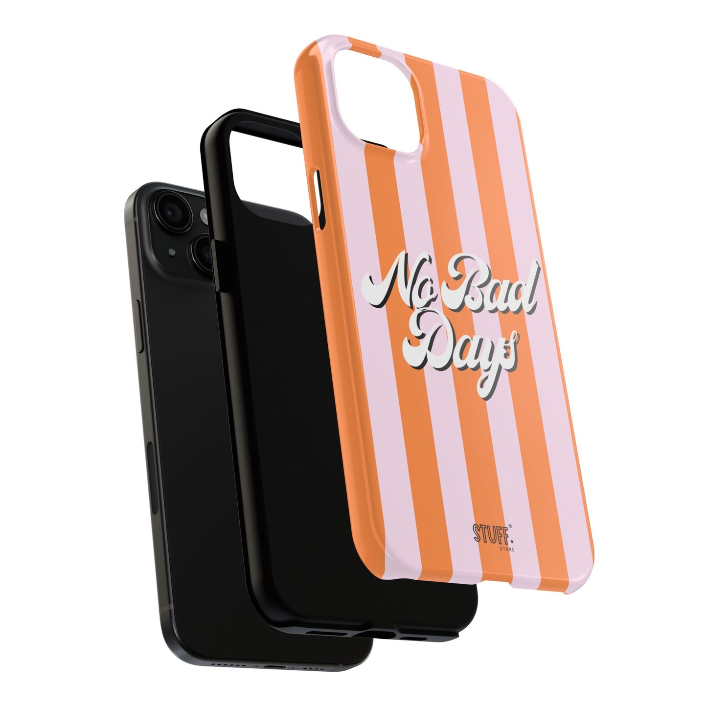 No Bad Days Case | Coque résistante double protection avec phrase positive