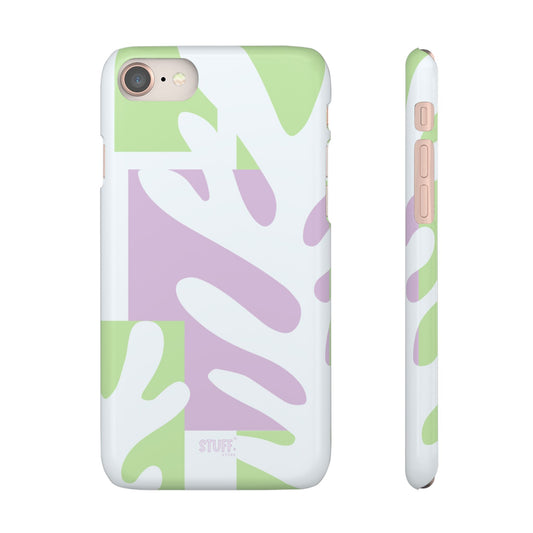 Natura Case | Coque snap légère et résistante avec Design Floral inspiration Matisse