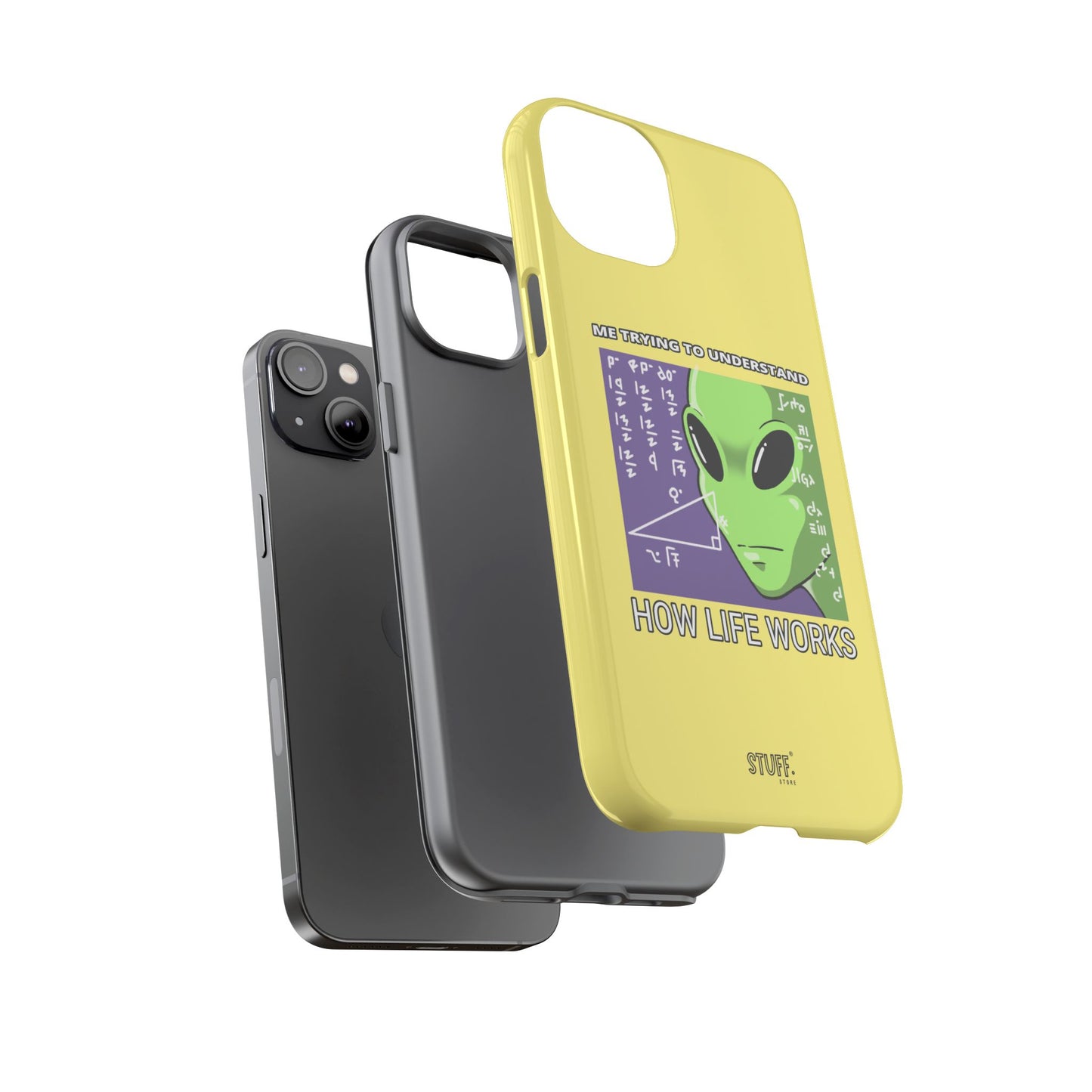 Confused Alien Case | Coque résistante Dual Protect anti-choc