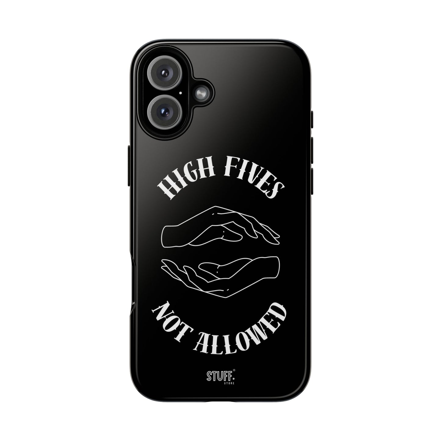 No High Fives Case | Coque légère et résistante – Design affirmé & minimaliste