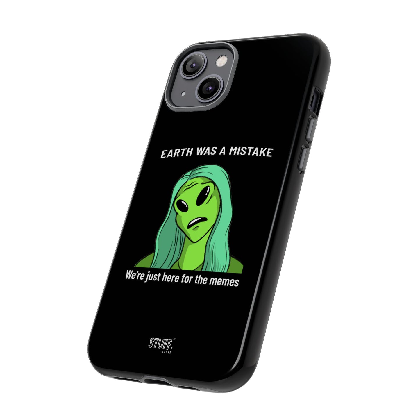 Meme Liking Alien Case | Coque résistante double protection pour les amateurs de Pop Culture