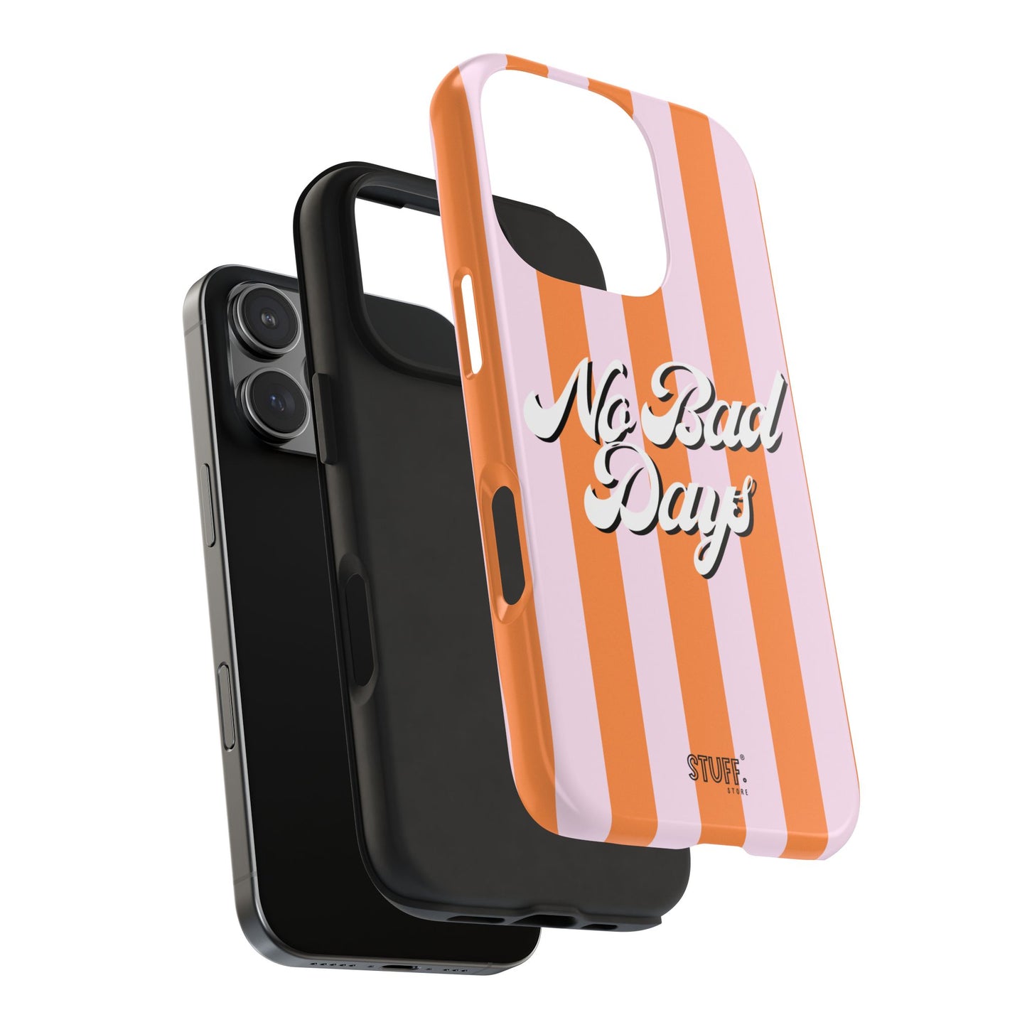 No Bad Days Case | Coque résistante double protection avec phrase positive