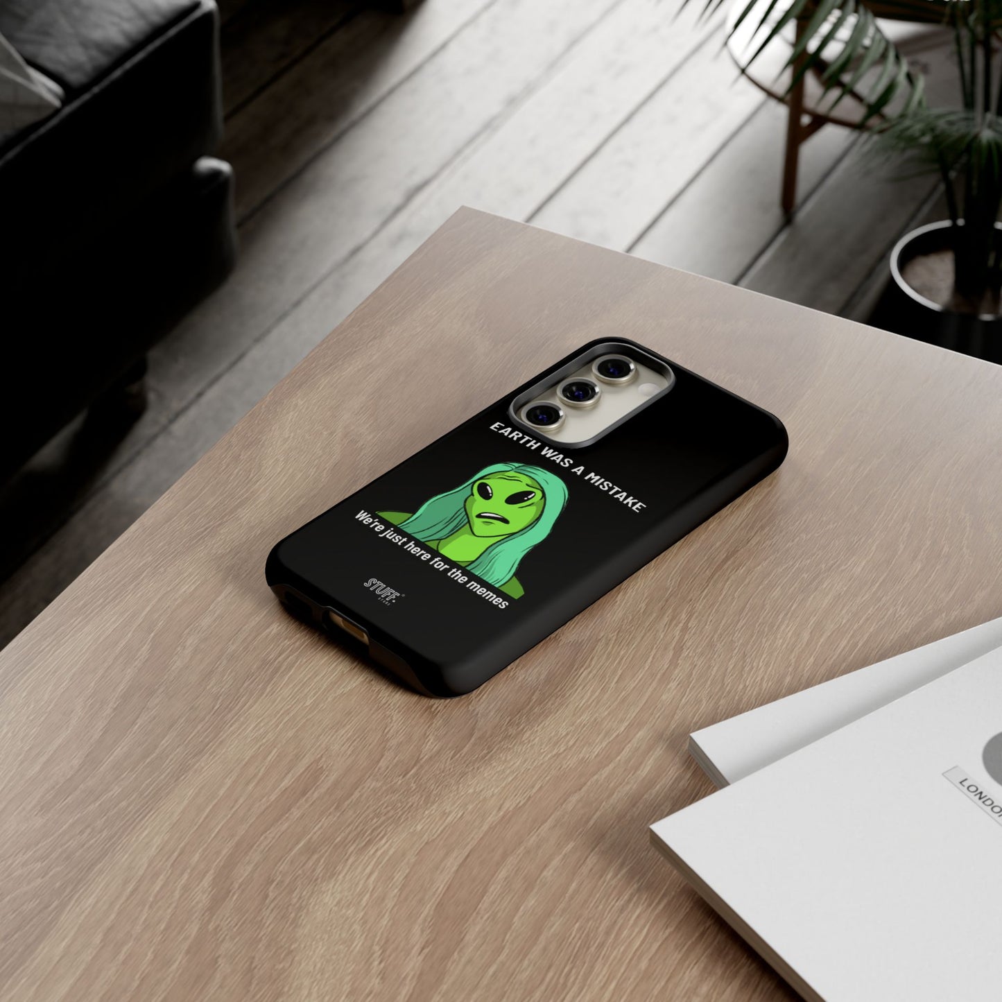 Meme Liking Alien Case | Coque résistante double protection pour les amateurs de Pop Culture