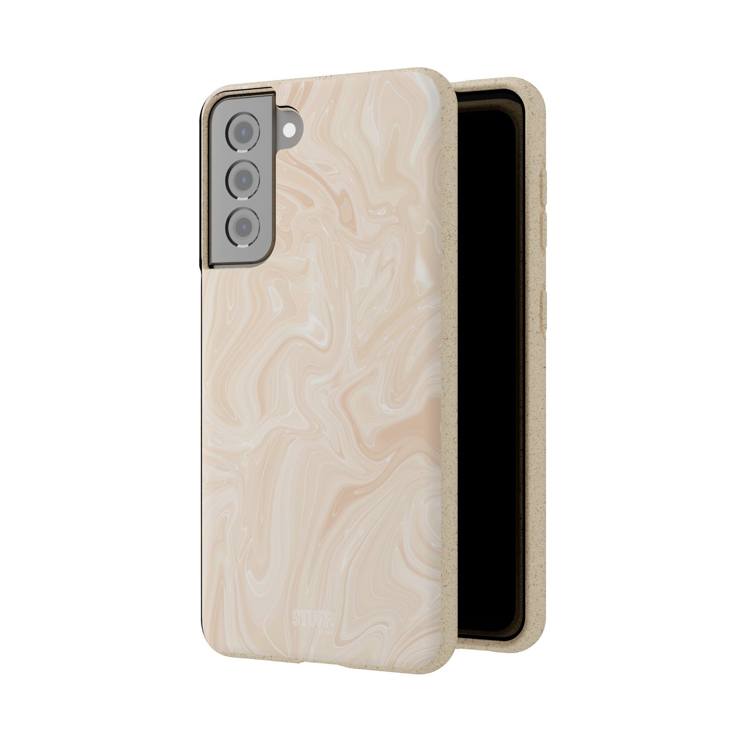 Liquid Marble Case | Coque Eco-Friendly en Bambou et Bioplastique Effet Marbré - Disponible avec Emballage Cadeau