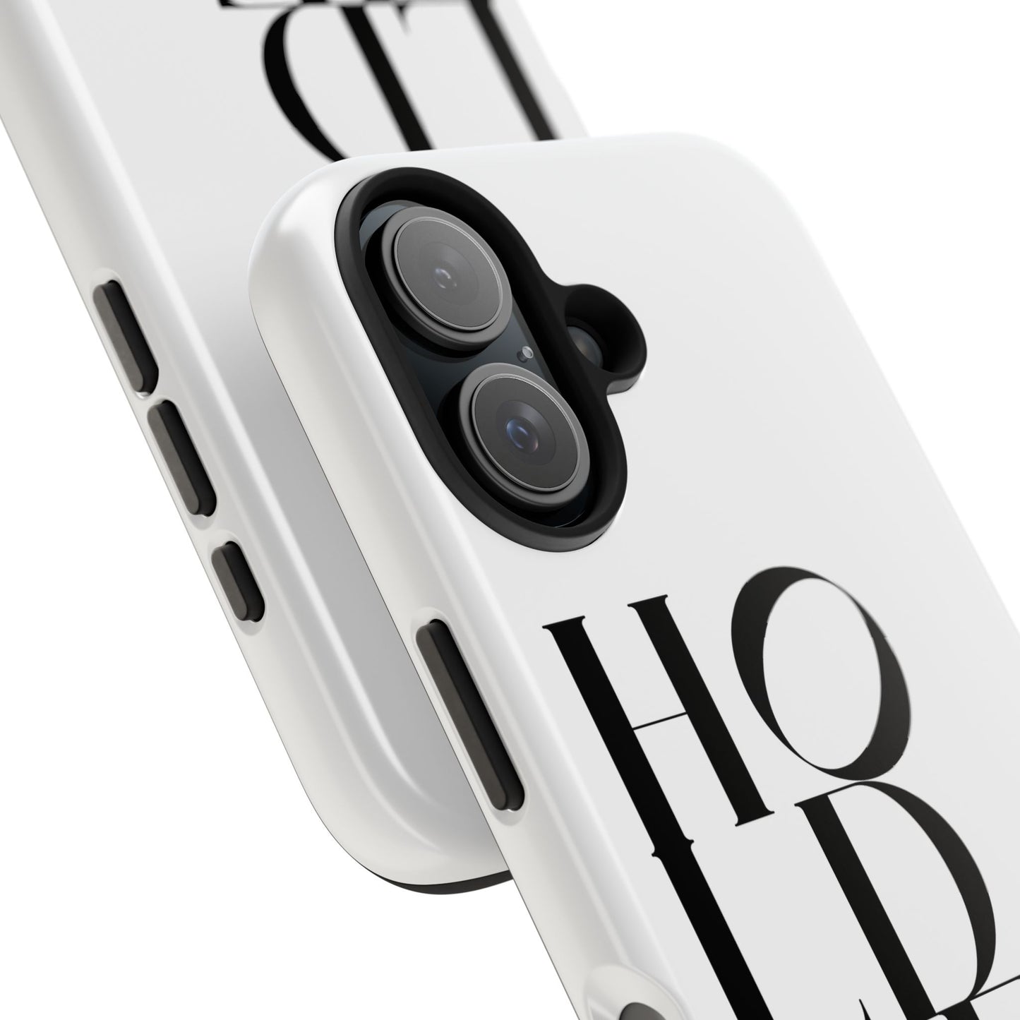 Hold Me | Coque résistante et durable avec Design épuré Monochrome