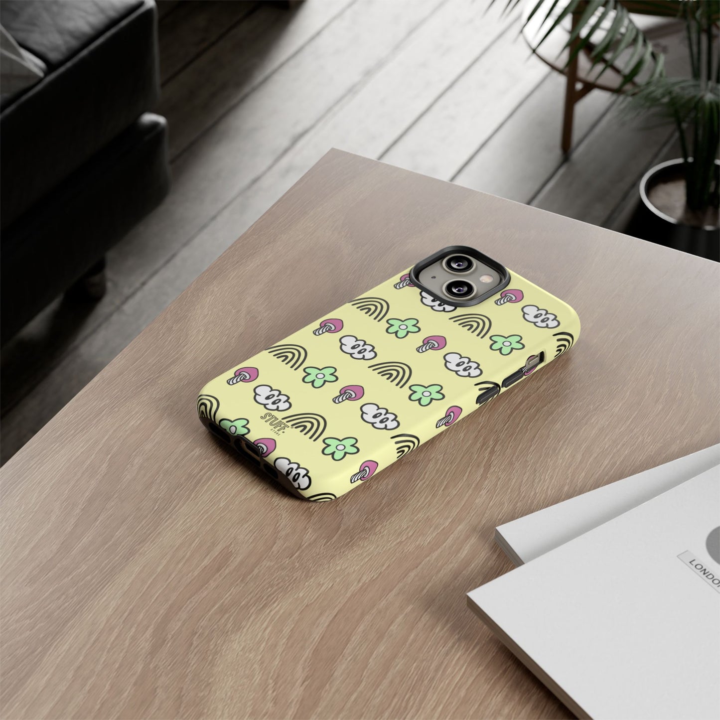 Pixie Case | Coque résistante double protection — Collection Pixie — Jaune