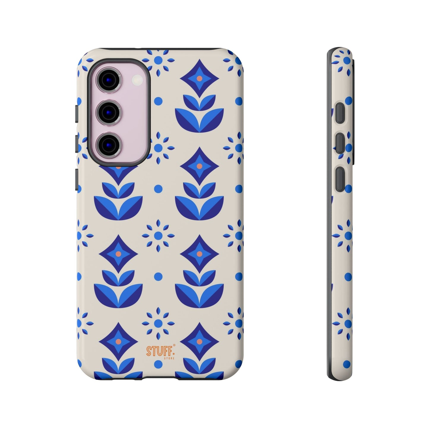 Floral Case | Coque résistante double protection avec Design Fleuri