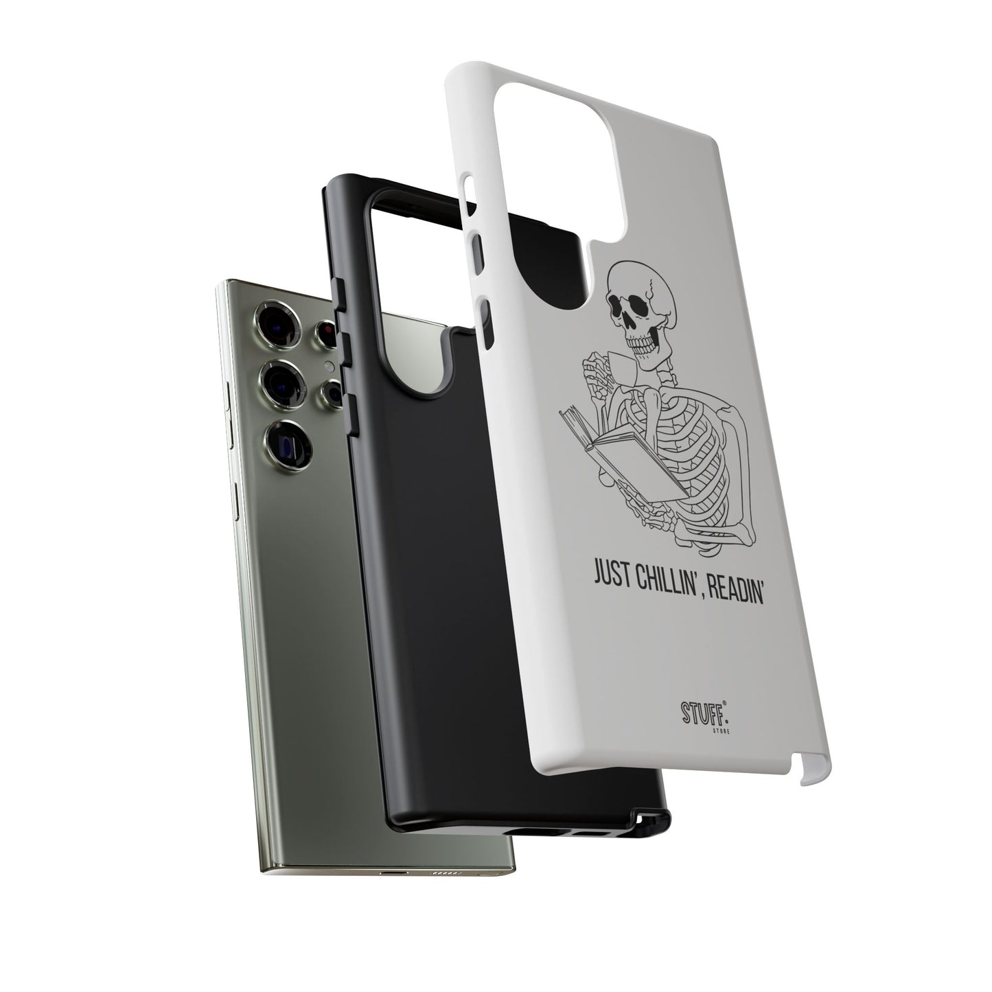 Chillin' Case | Coque résistante double protection avec phrase drôle