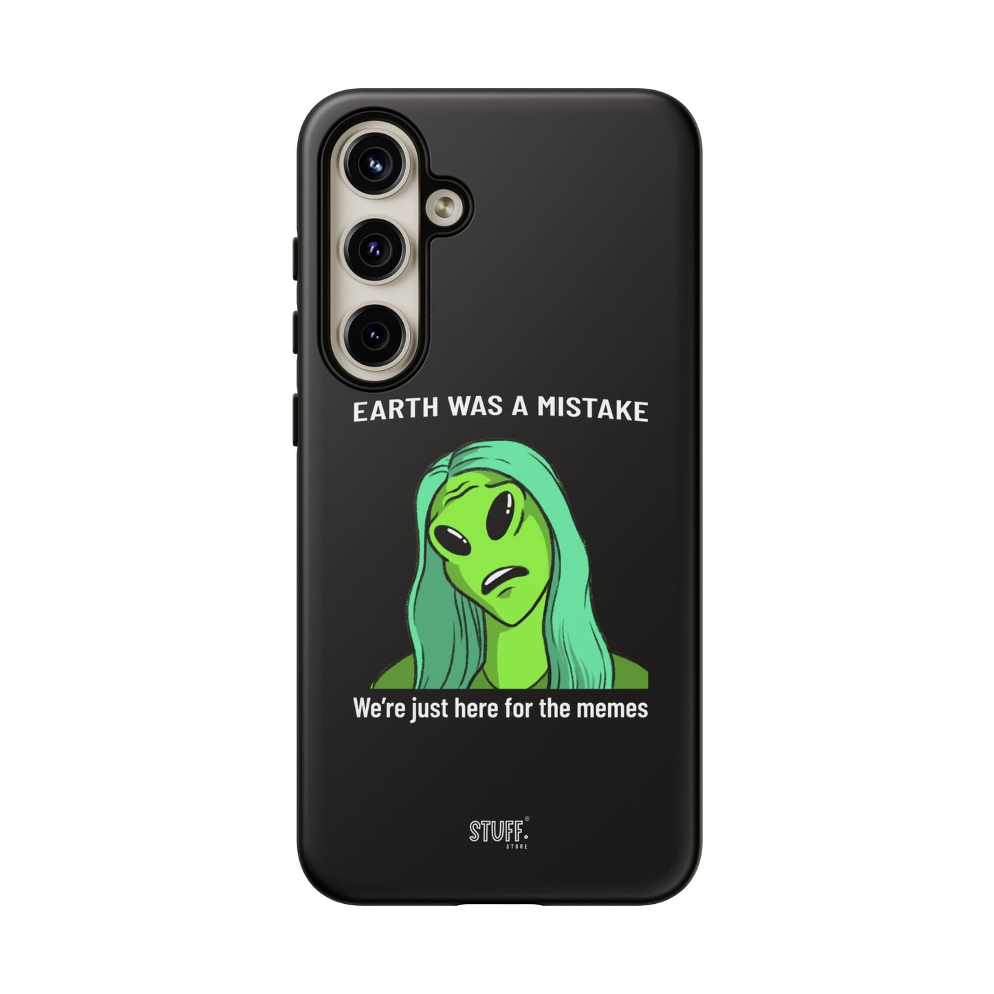 Meme Liking Alien Case | Coque résistante double protection pour les amateurs de Pop Culture