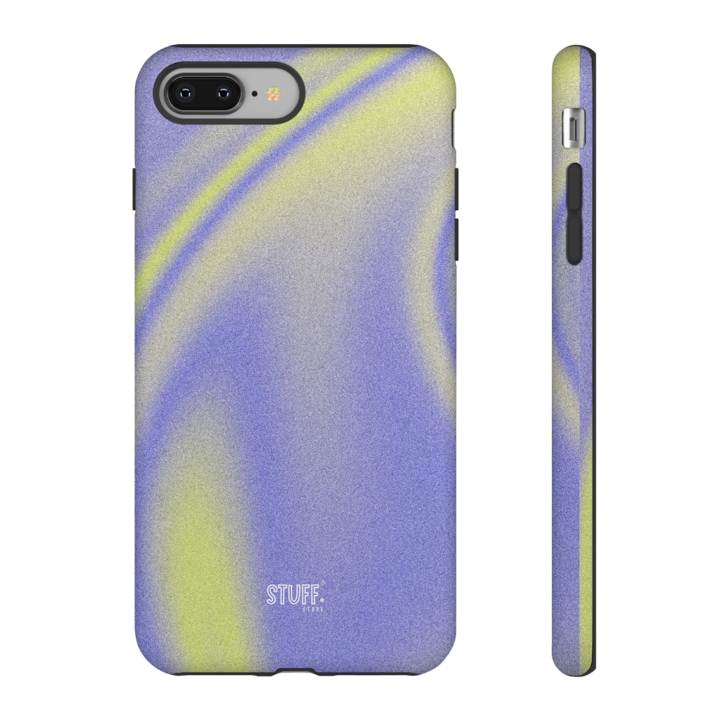 Vibrant Case | Coque résistante double protection anti-choc - Violet & Jaune