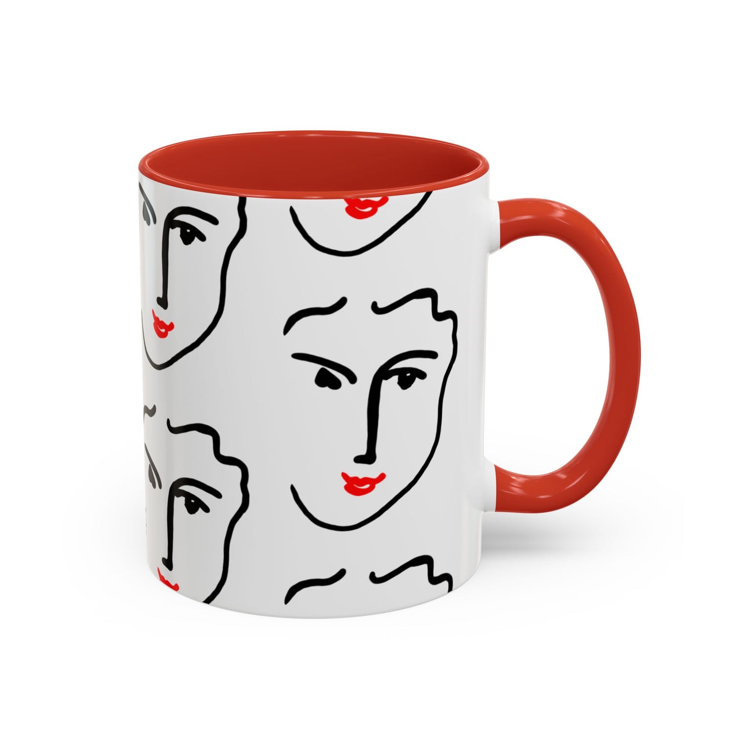 Nadia Cup | Matisse-inspired two-tone mug - 330ml