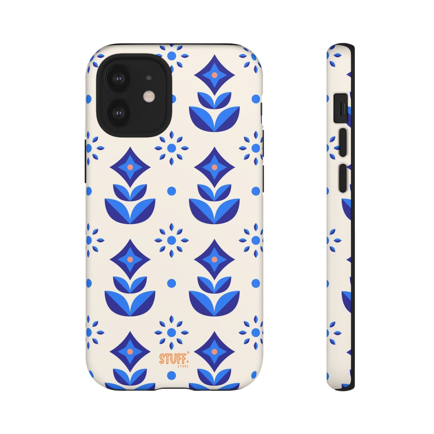 Floral Case | Coque résistante double protection avec Design Fleuri