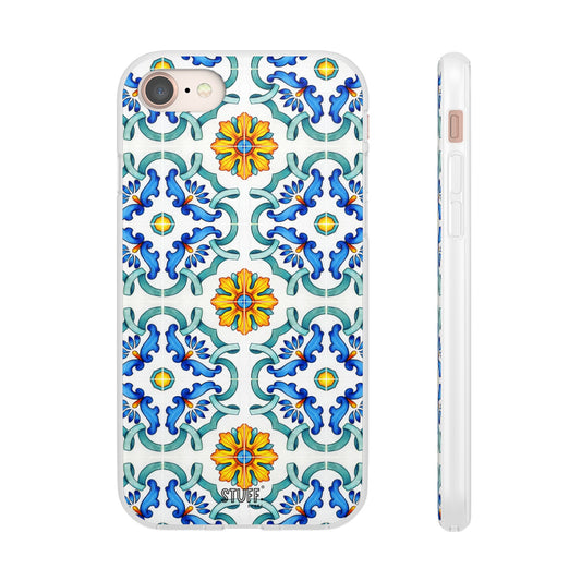 Mediterranea Case | Coque flexible et légère — Motif mosaïque méditerrannéen