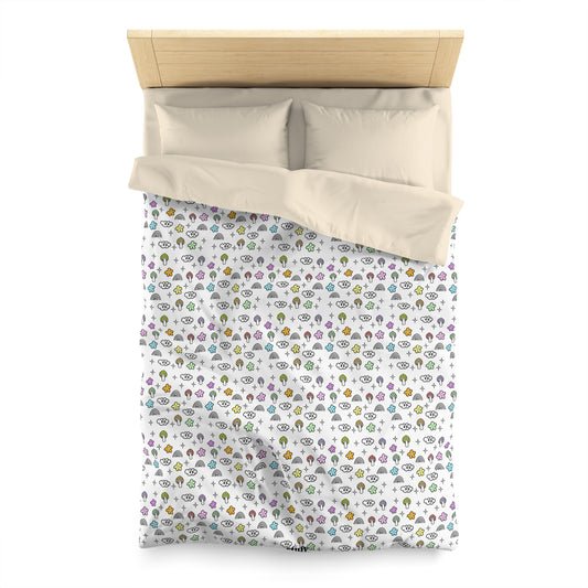 pixie microfiber duvet cover