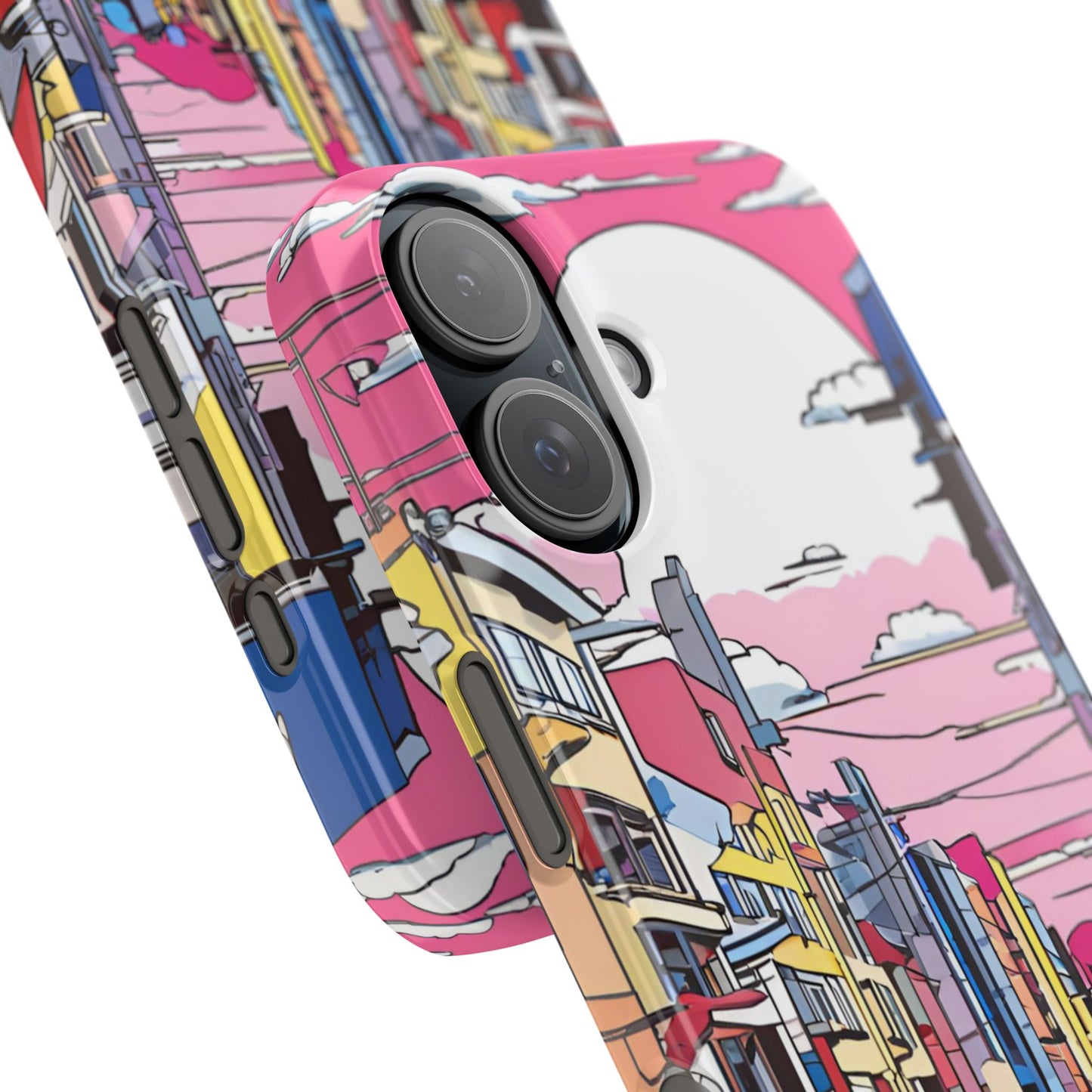 Pop Art Sunset | Coque snap légère et résistante inspiration Lichtenstein