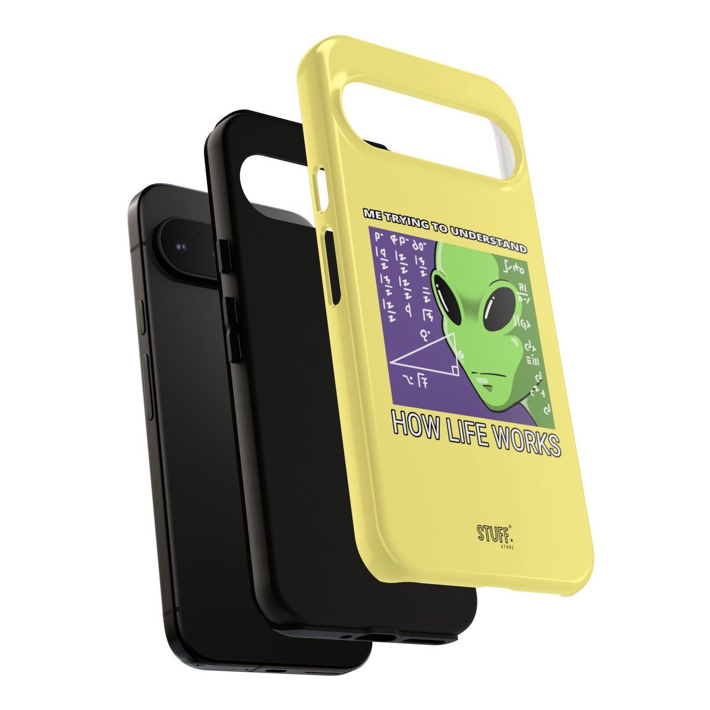 Confused Alien Case | Coque résistante Dual Protect anti-choc
