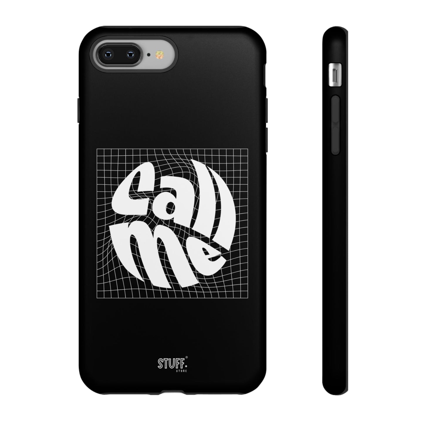 Call Me Case | Coque résistante double protection - Noir Effet Mat