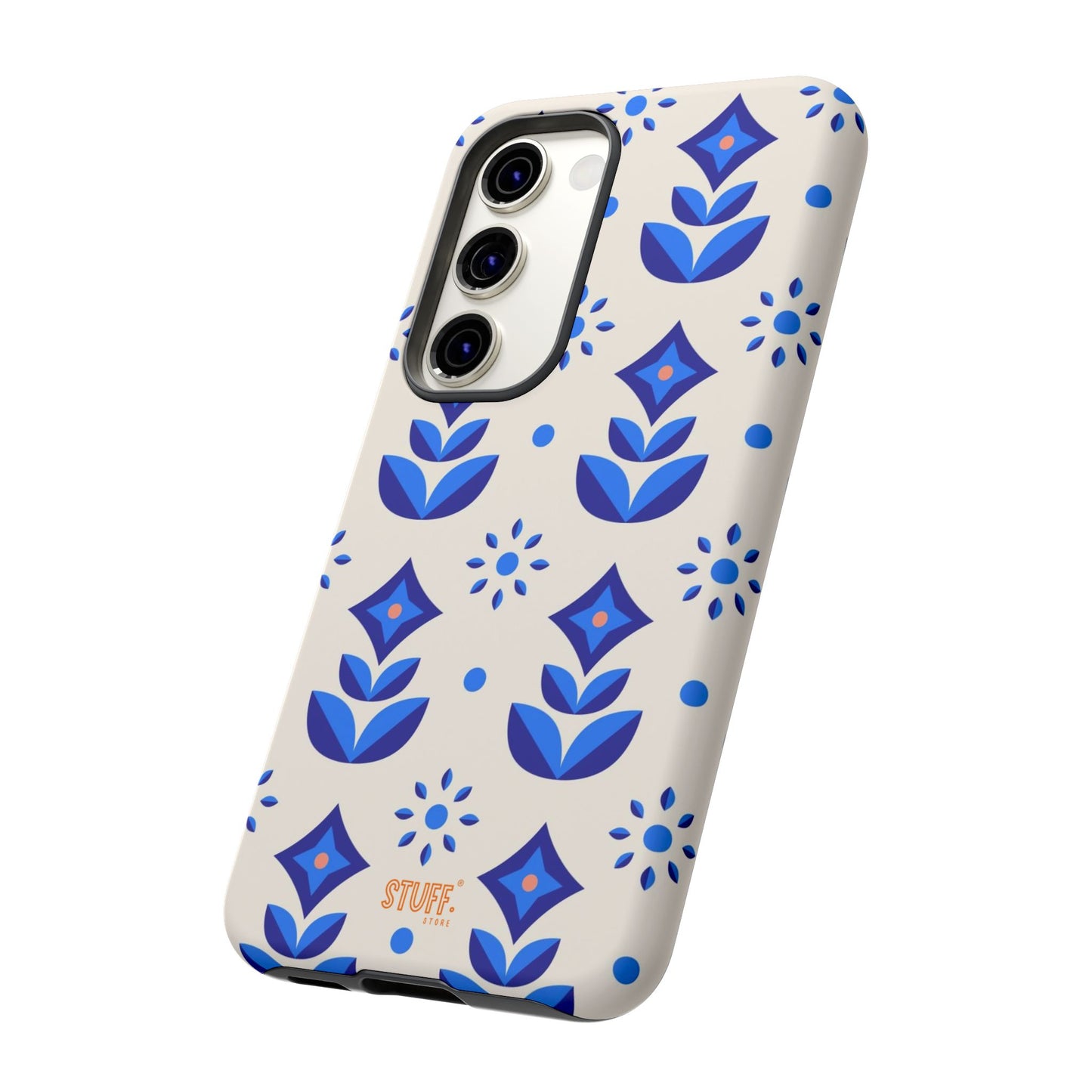 Floral Case | Coque résistante double protection avec Design Fleuri