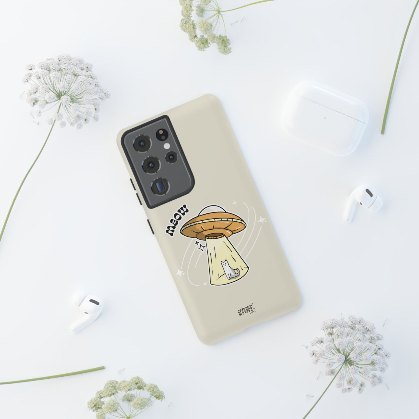 UFO Case | Coque résistante double protection avec Design OVNI fun
