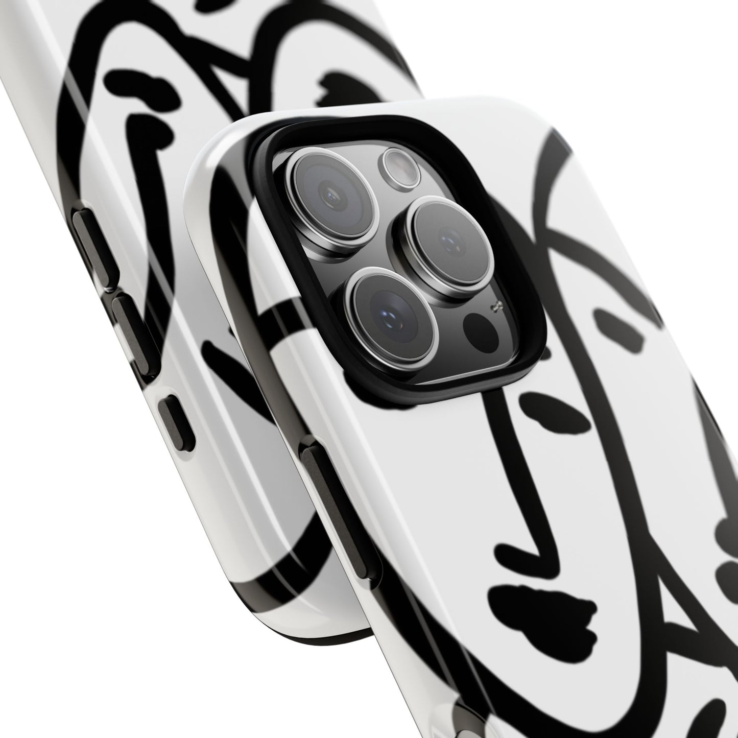 Les Trois Visages | Coque résistante double protection — inspiration Matisse