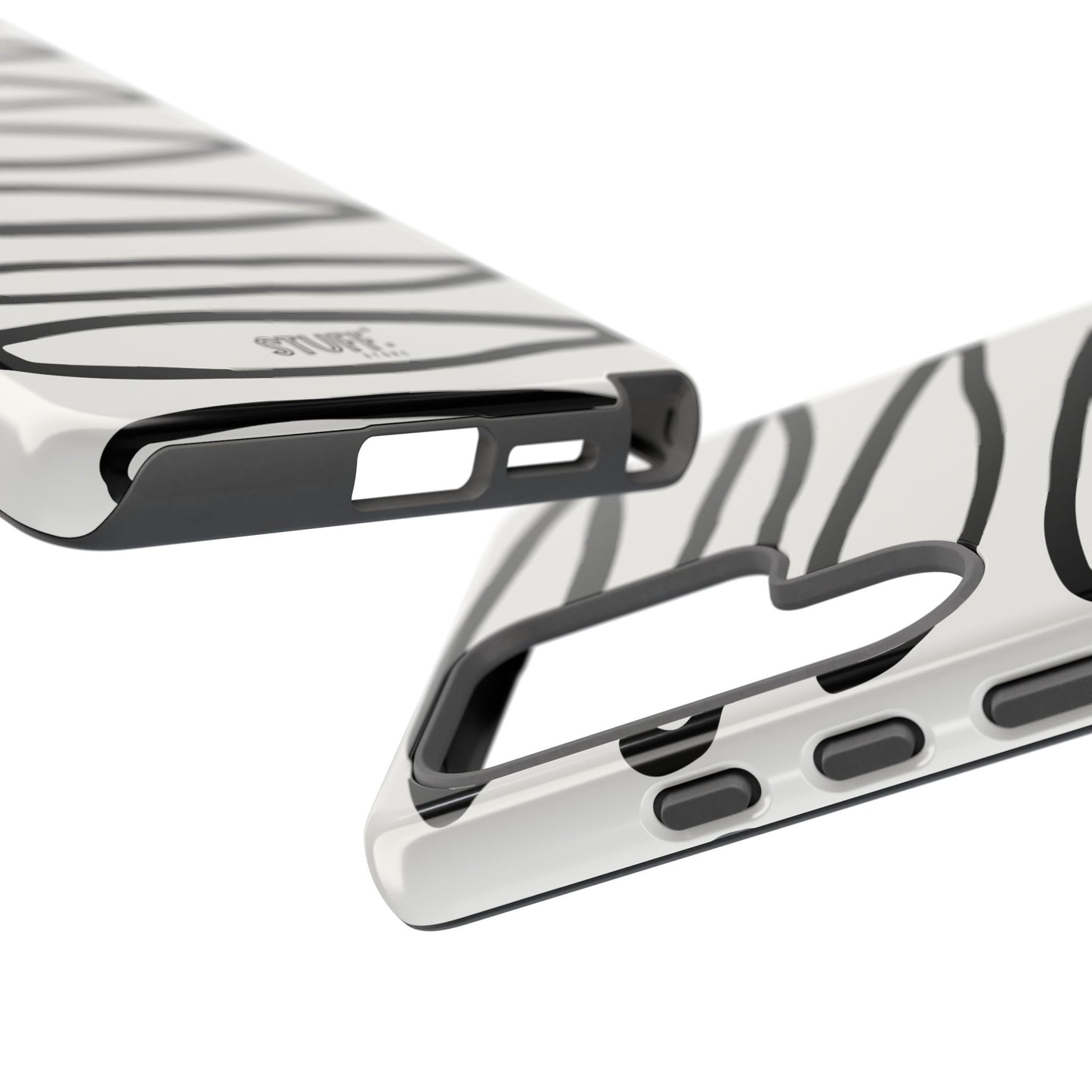 Loopy Case | Coque résistante double protection - Motif cercles abstraits