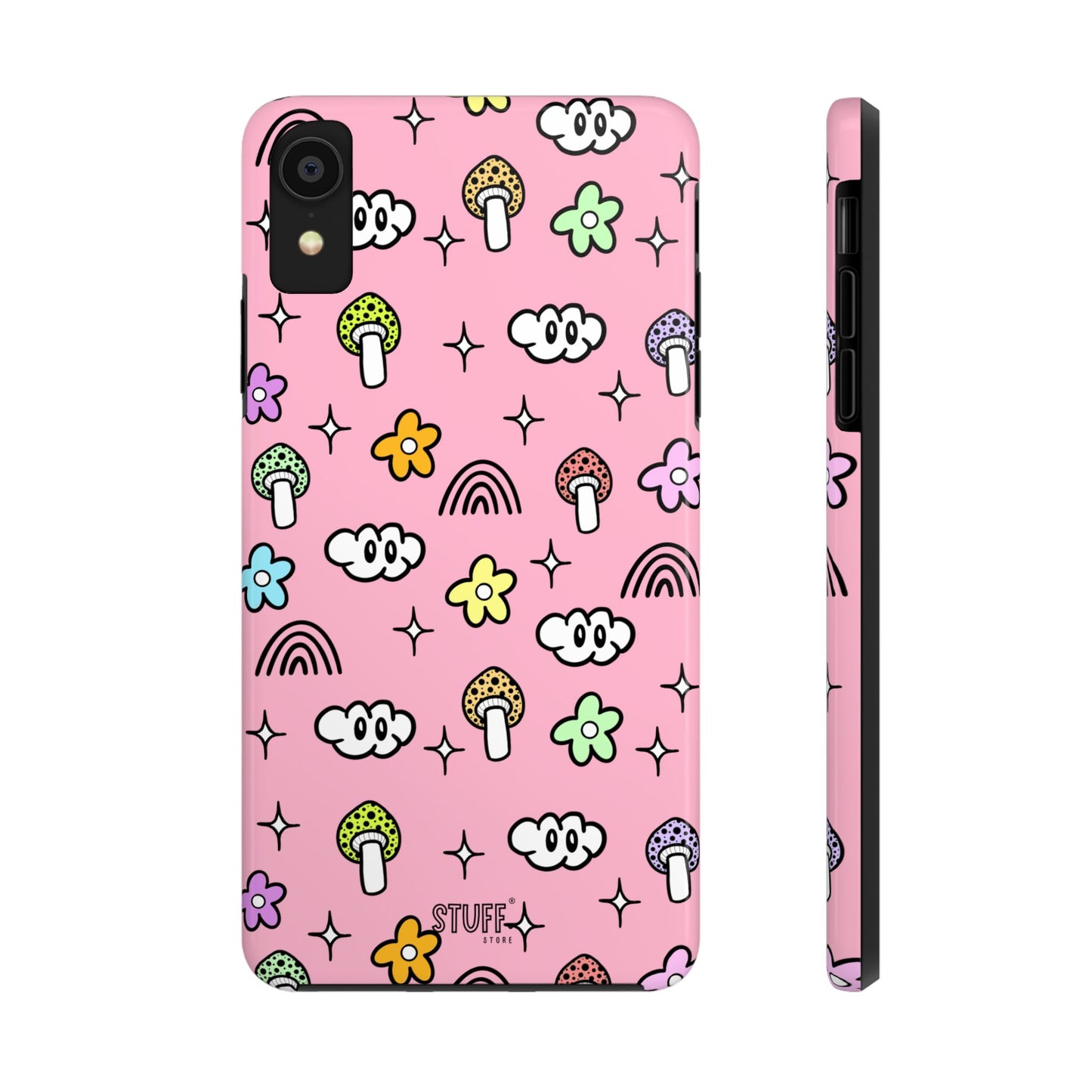 Pixie Case | Coque résistante double protection | Pixie Collection - Pink Matte Effect