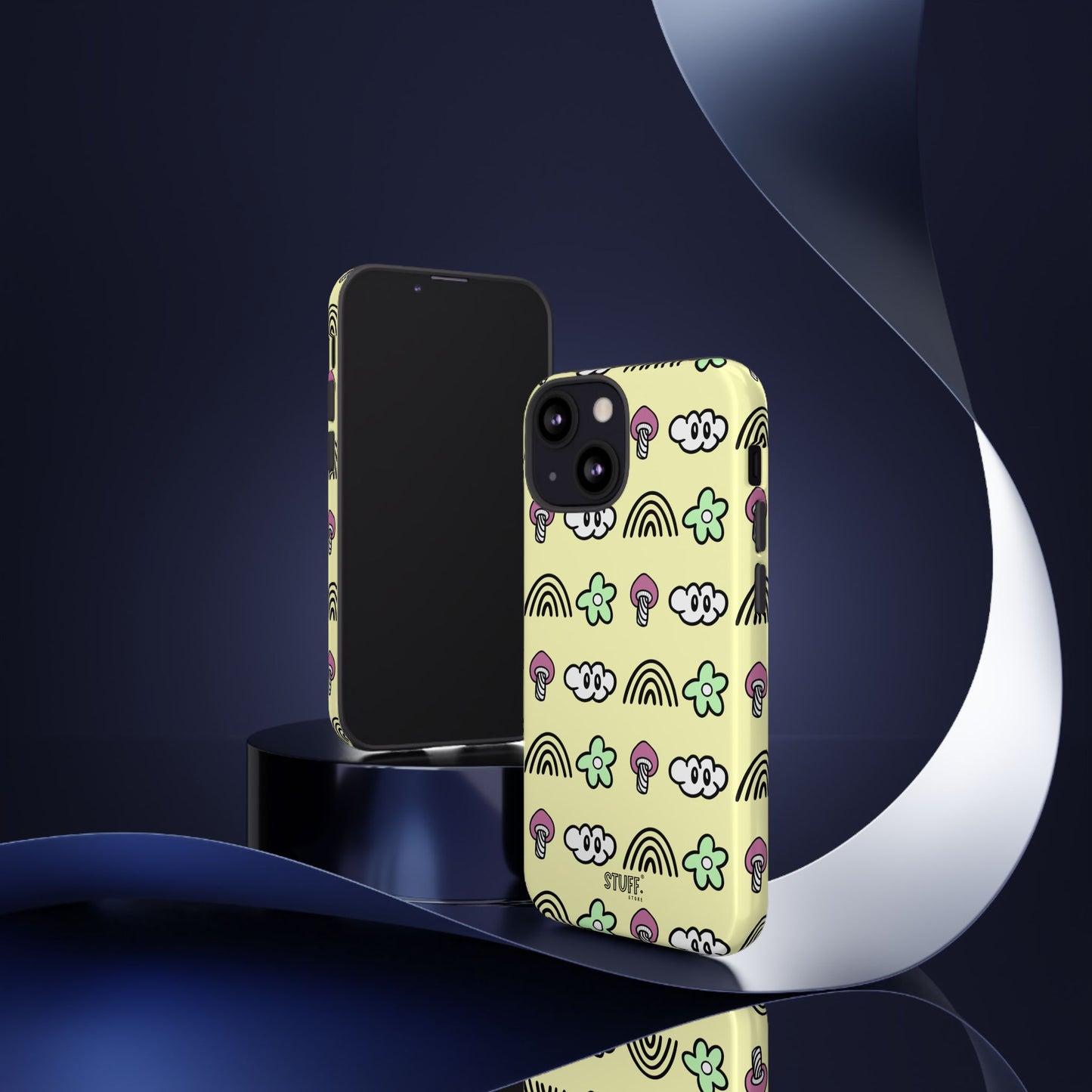 Pixie Case | Coque résistante double protection — Collection Pixie — Jaune