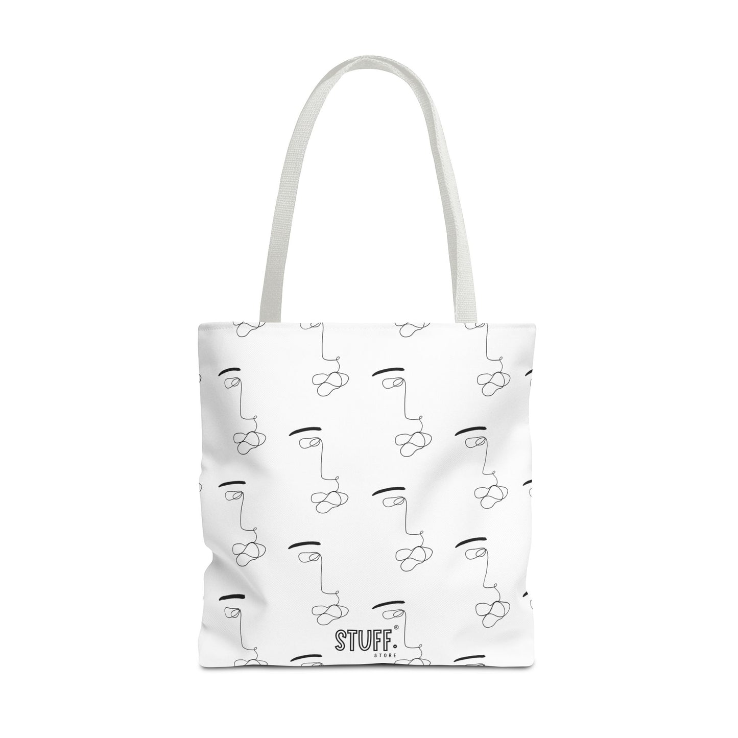 He’s Art Tote Bag | Sac cabas résistant et durable avec design one-line