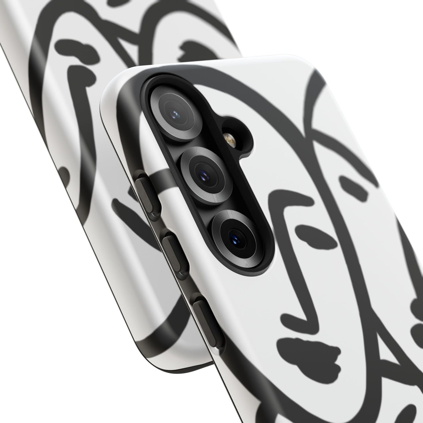Les Trois Visages | Coque résistante double protection — inspiration Matisse