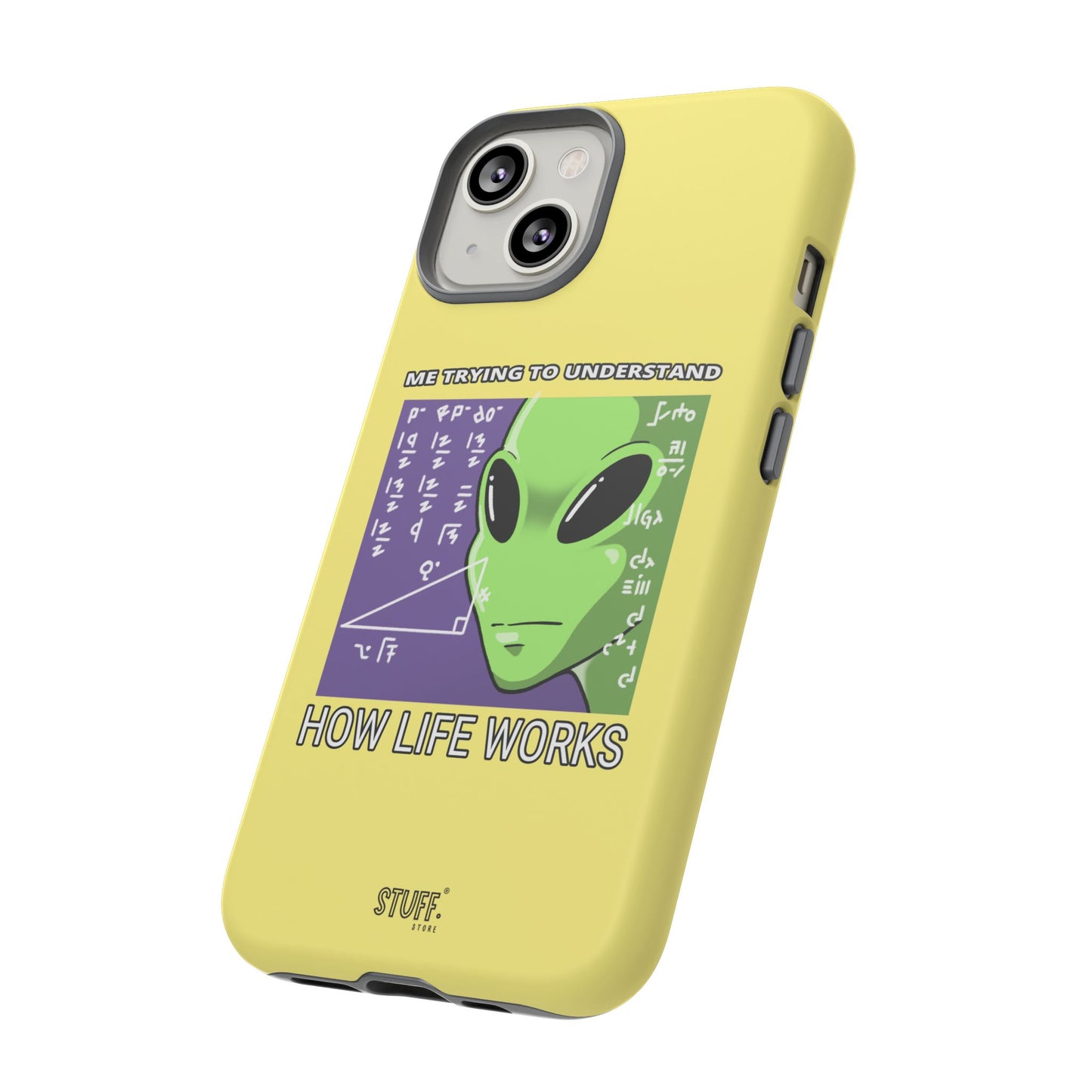 Confused Alien Case | Coque résistante Dual Protect anti-choc