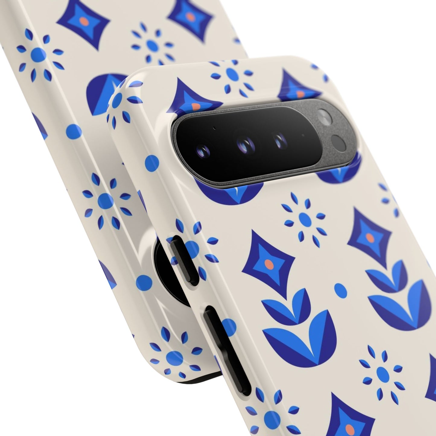 Floral Case | Coque résistante double protection avec Design Fleuri