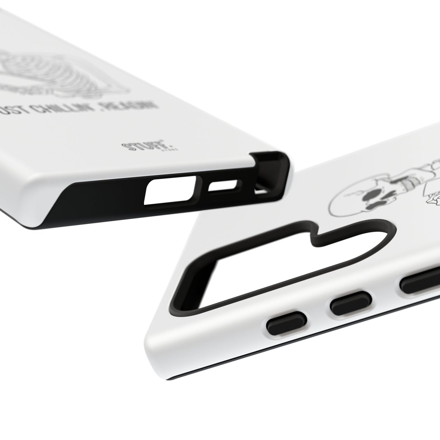 Chillin' Case | Coque résistante double protection avec phrase drôle