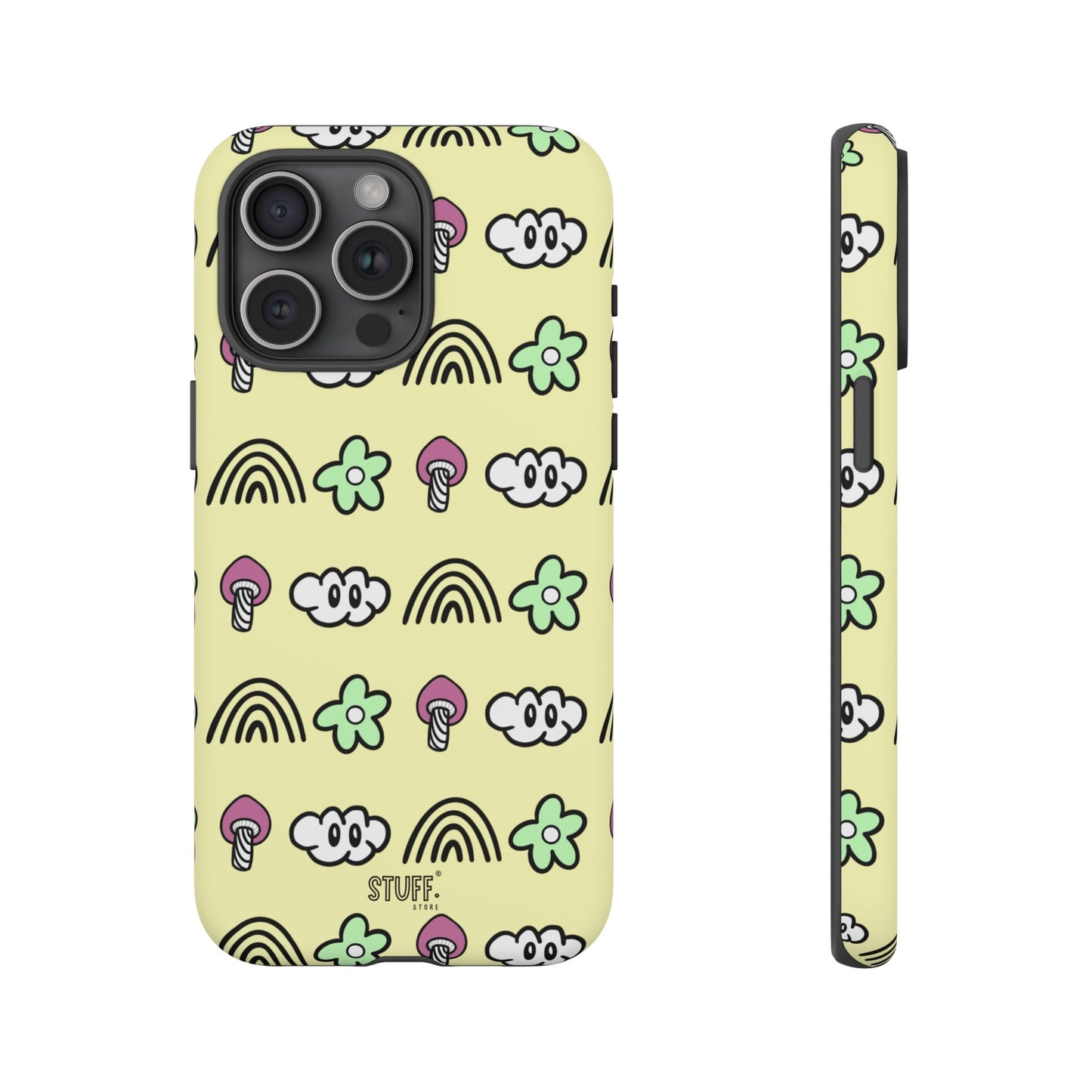 Pixie Case | Coque résistante double protection — Collection Pixie — Jaune