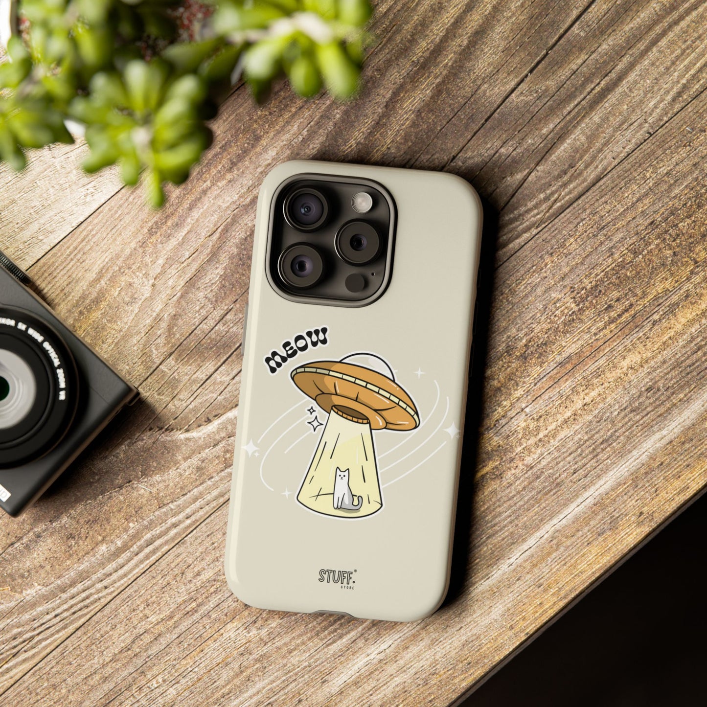 UFO Case | Coque résistante double protection avec Design OVNI fun