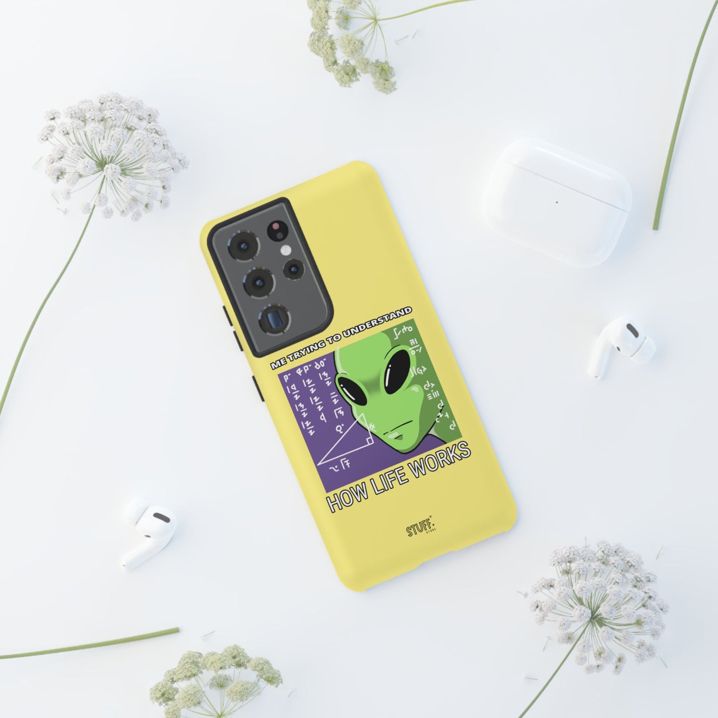 Confused Alien Case | Coque résistante Dual Protect anti-choc