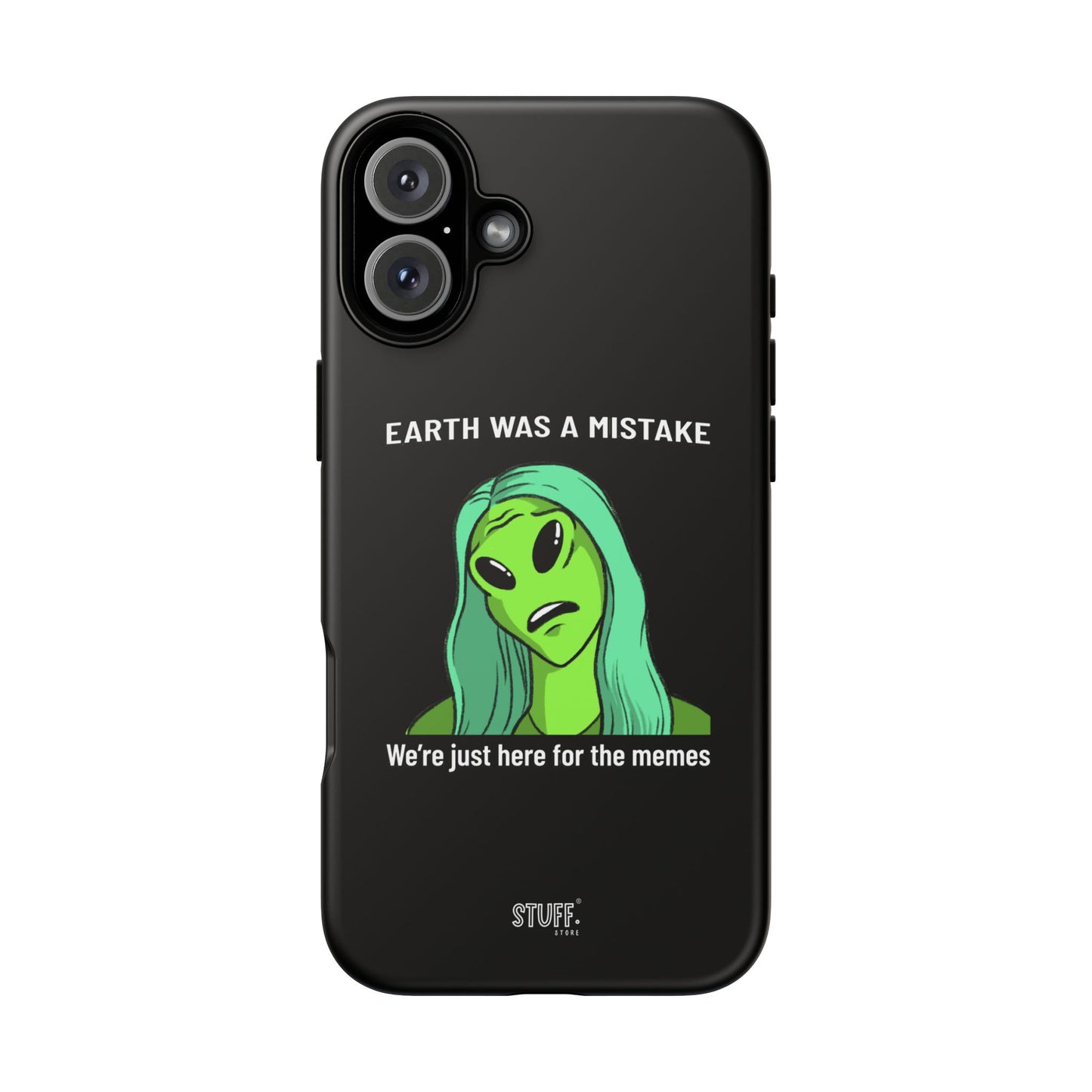 Meme Liking Alien Case | Coque résistante double protection pour les amateurs de Pop Culture
