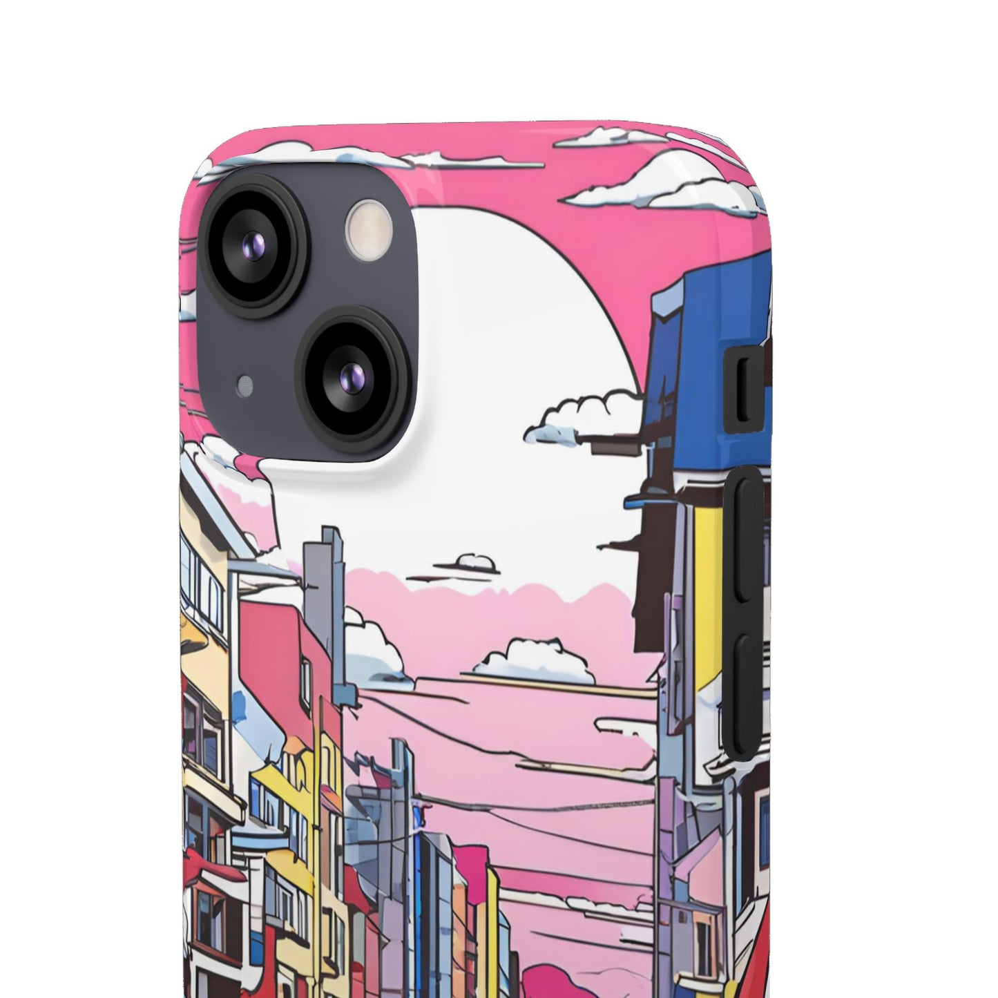 Pop Art Sunset | Coque snap légère et résistante inspiration Lichtenstein