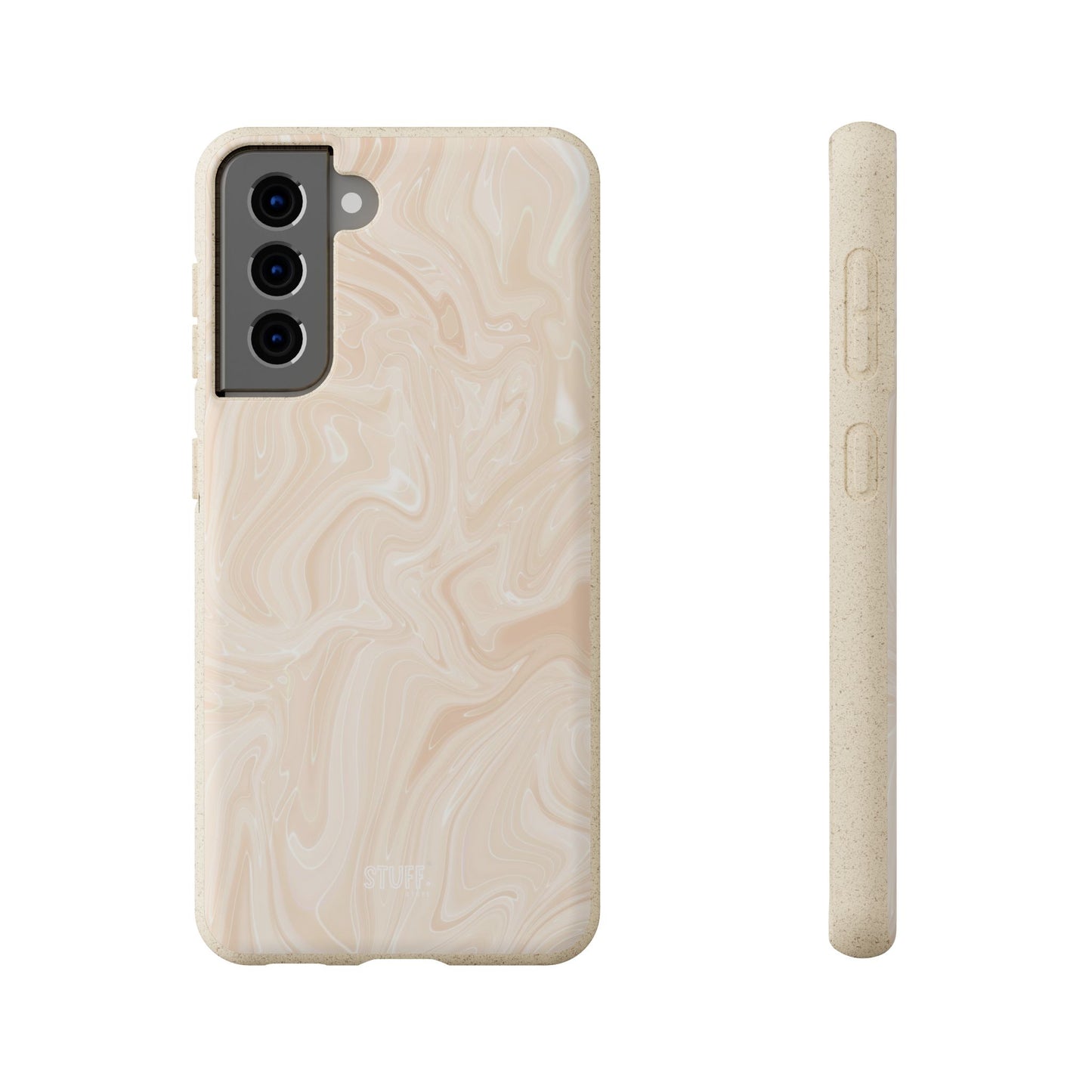Liquid Marble Case | Coque Eco-Friendly en Bambou et Bioplastique Effet Marbré - Disponible avec Emballage Cadeau