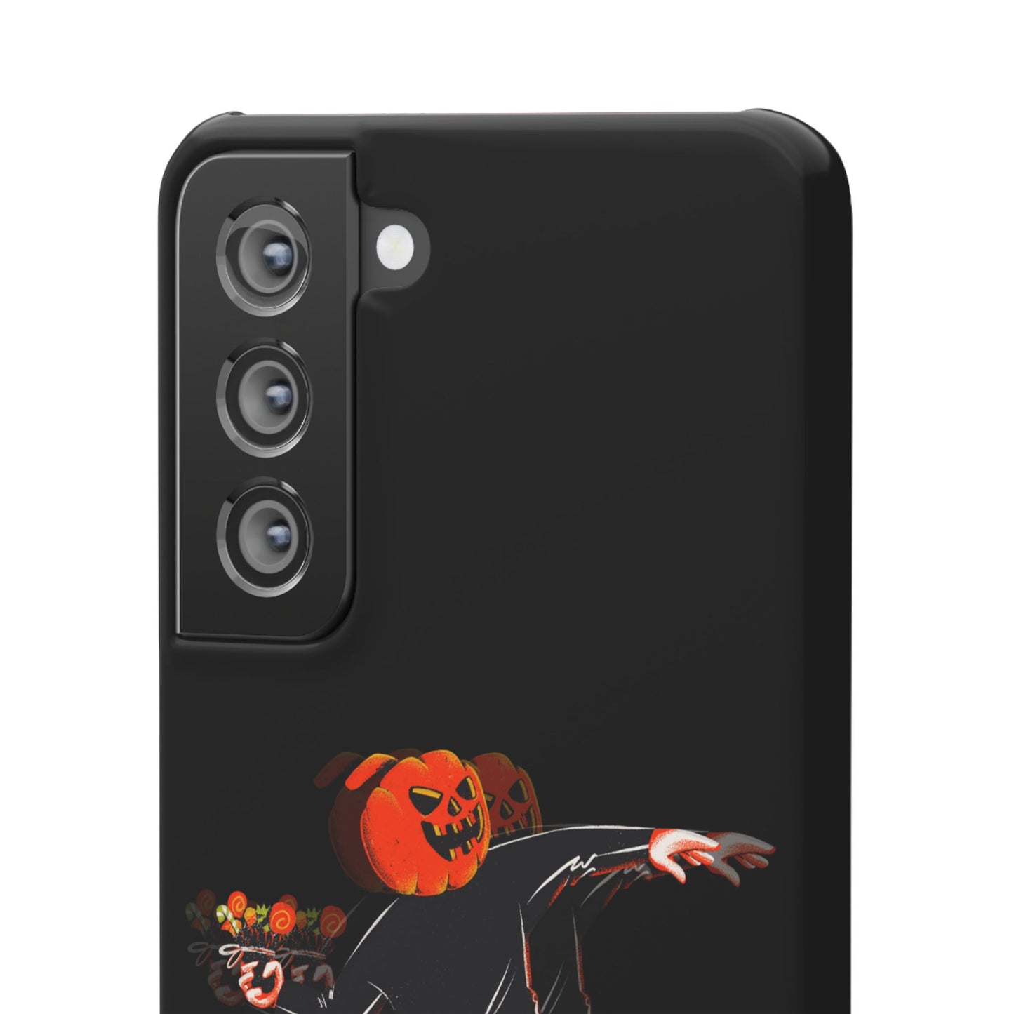 Pumpksy | Coque snap légère et résistante inspiration Banksy – Noir