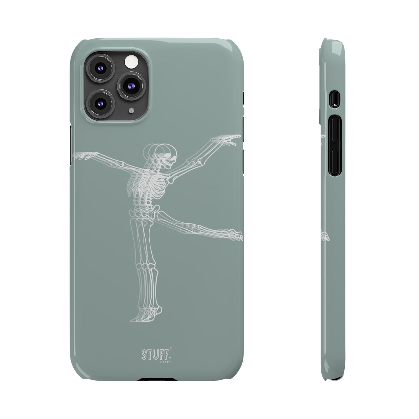 Bone-a-Rina | Coque slim durable et anti-chocs avec Design de Squelette Ballerine