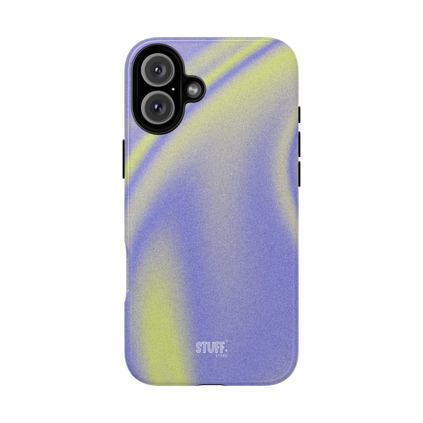 Vibrant Case | Coque résistante double protection anti-choc - Violet & Jaune