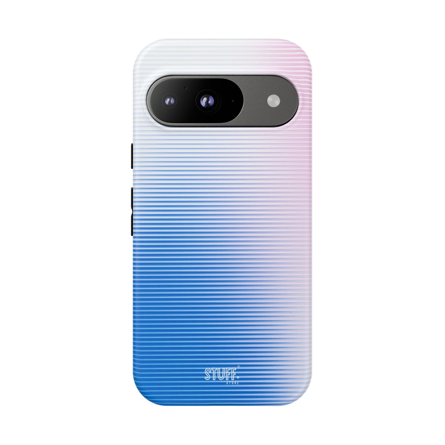 Gradient Case | Coque résistante double protection anti-choc - Dégradé Bleu & Rose