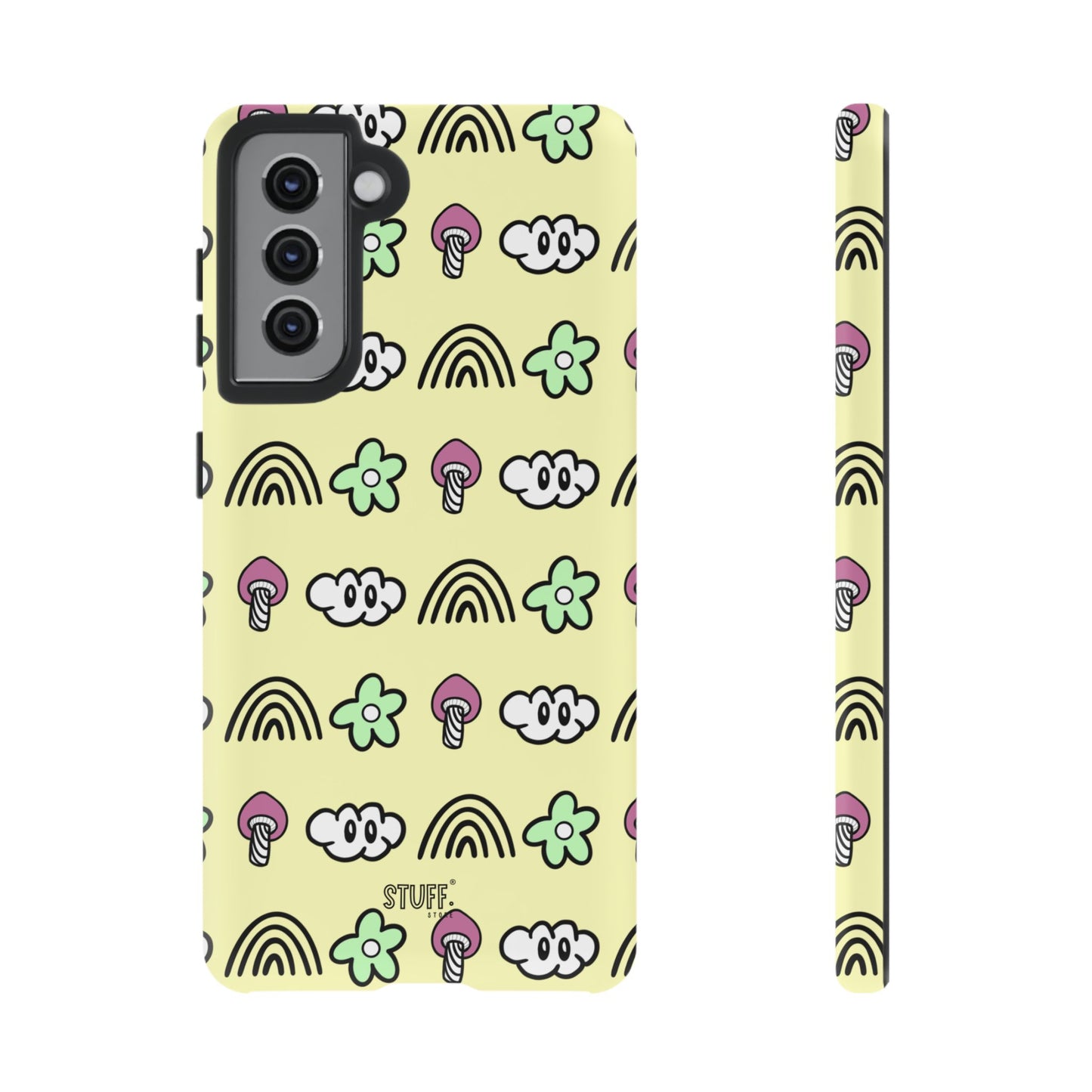 Pixie Case | Coque résistante double protection — Collection Pixie — Jaune