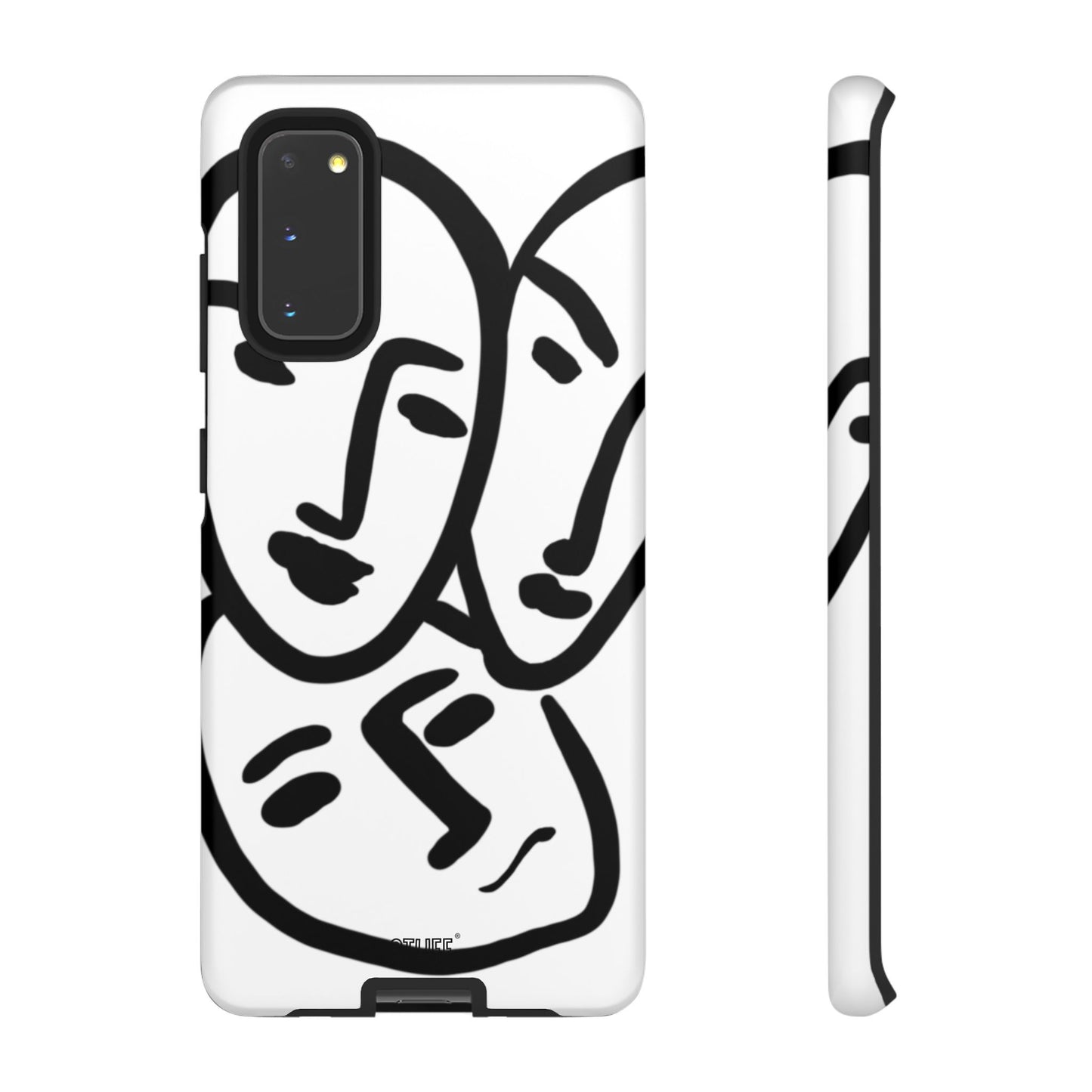 Les Trois Visages | Coque résistante double protection — inspiration Matisse