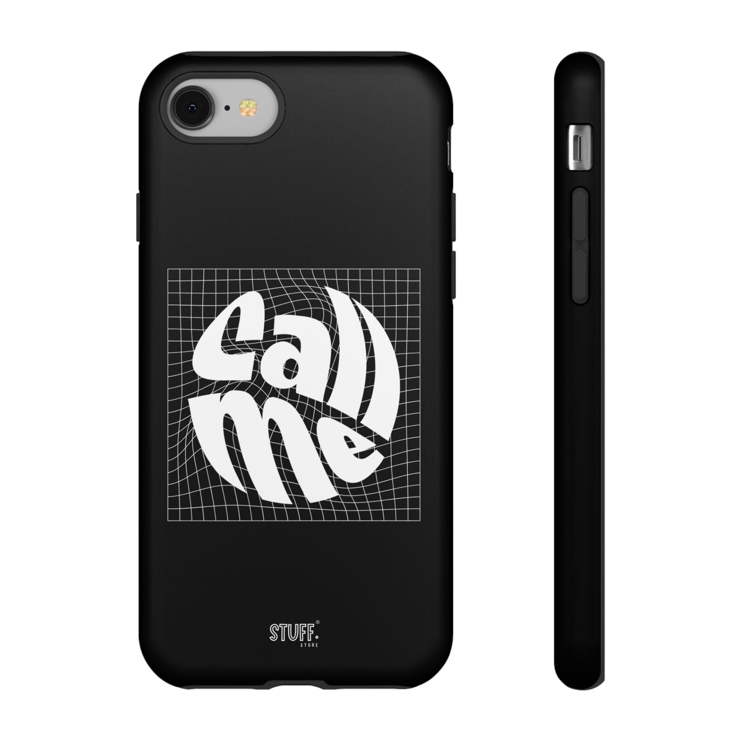 Call Me Case | Coque résistante double protection - Noir Effet Mat