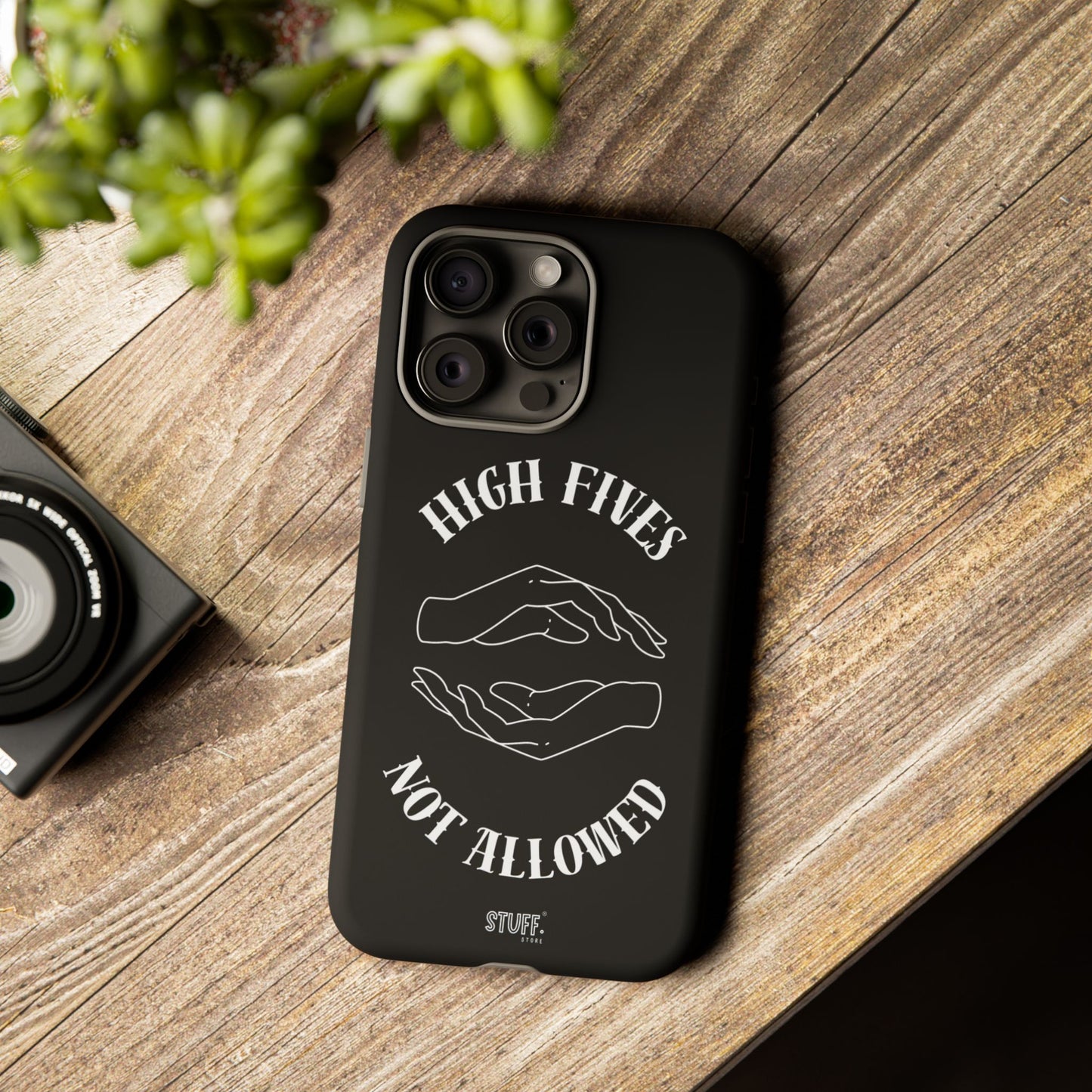 No High Fives Case | Coque légère et résistante – Design affirmé & minimaliste