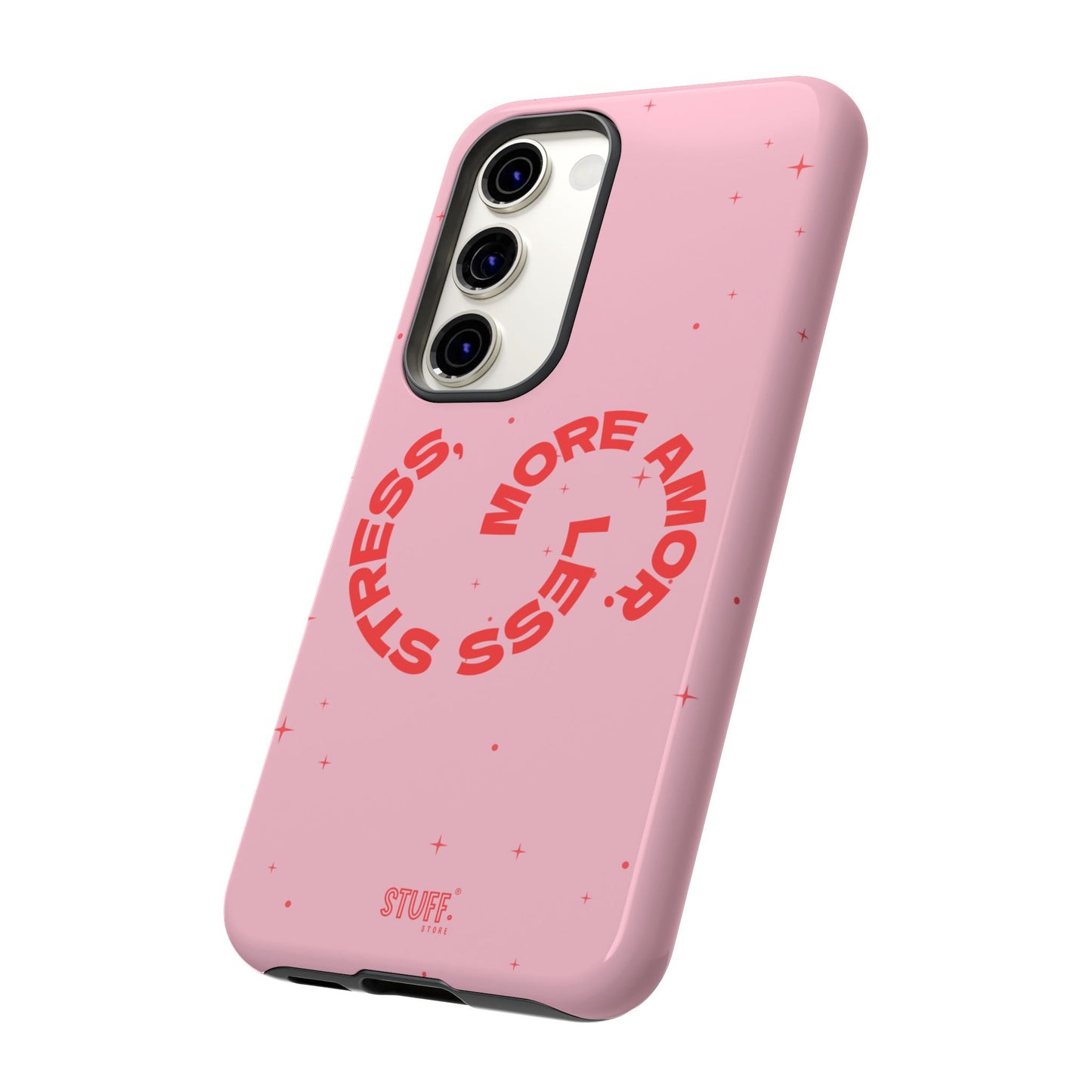 More Amor Case | Coque résistante double protection avec phrase Bienveillante