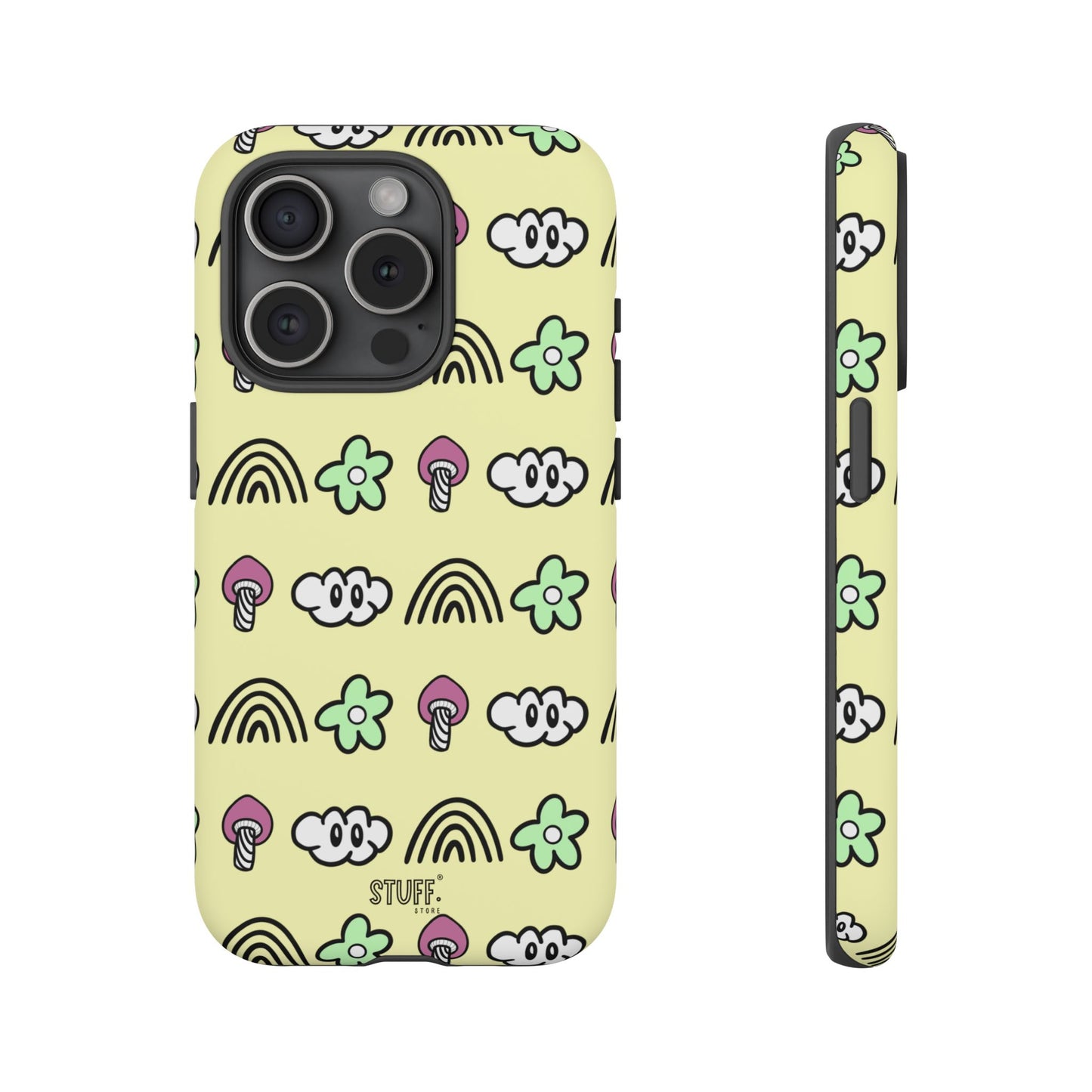 Pixie Case | Coque résistante double protection — Collection Pixie — Jaune