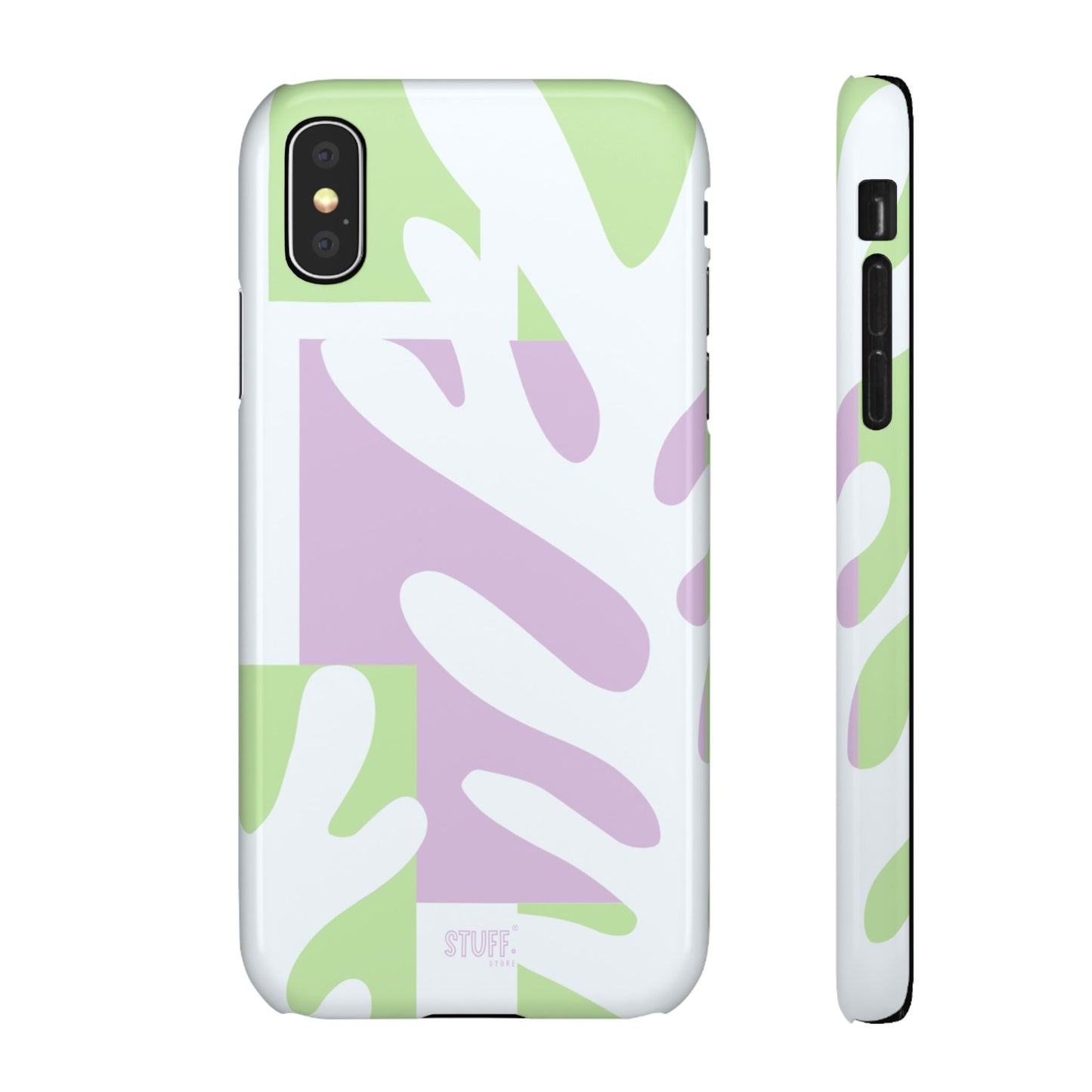 Natura Case | Coque snap légère et résistante avec Design Floral inspiration Matisse