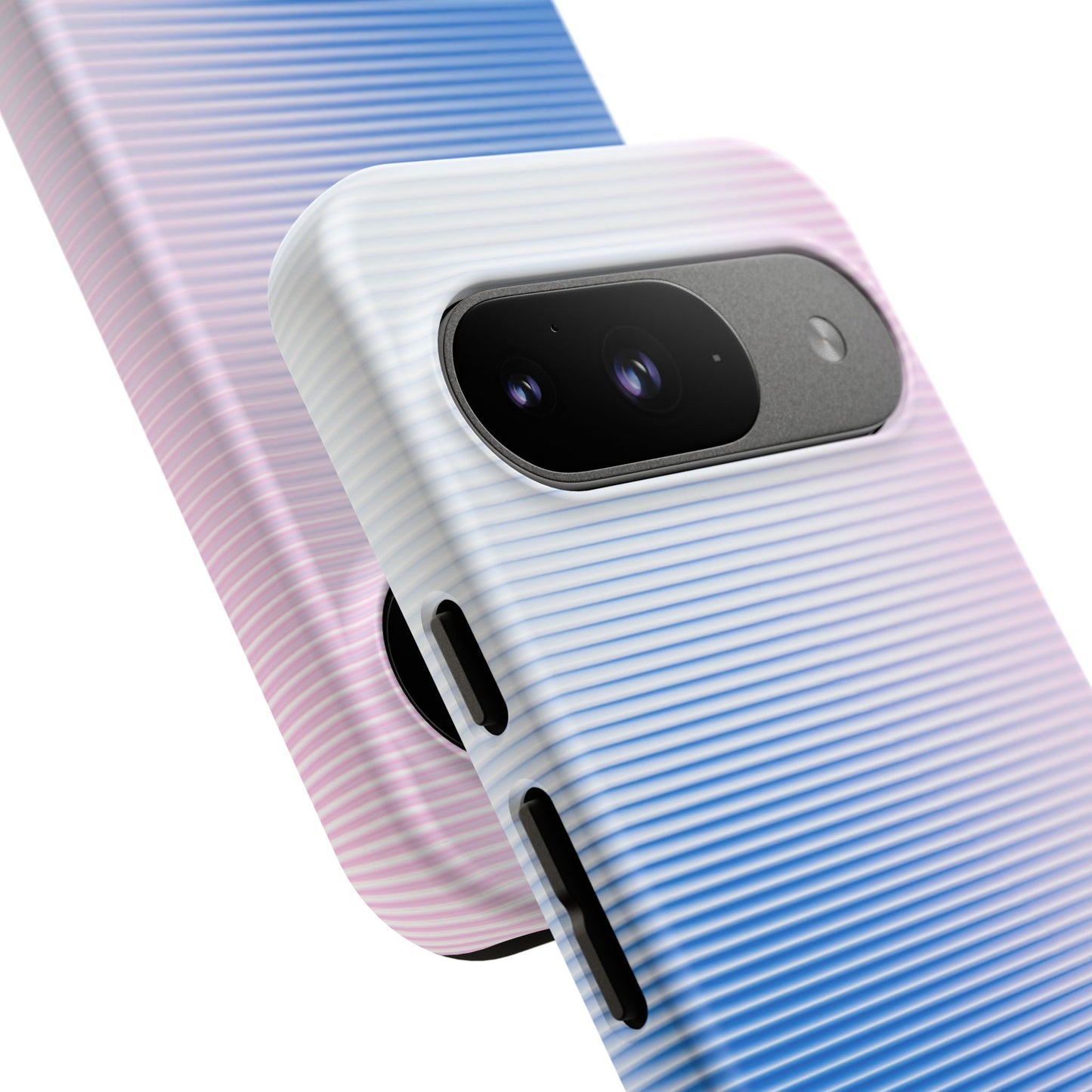 Gradient Case | Coque résistante double protection anti-choc - Dégradé Bleu & Rose